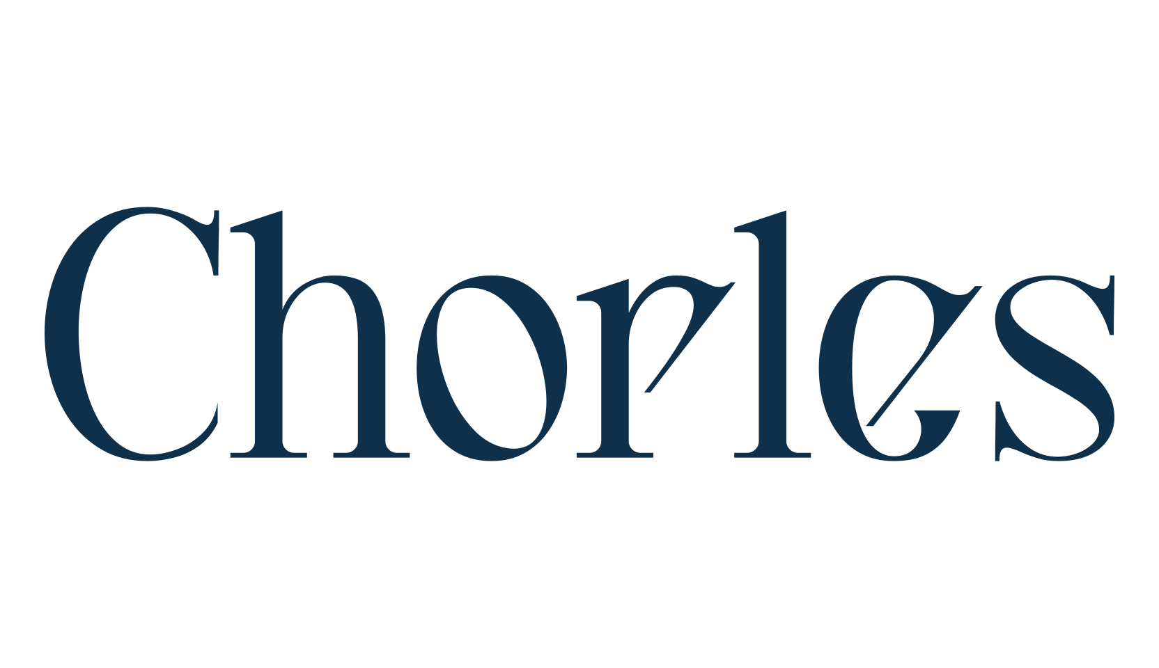 Chorles, basic serif font preview