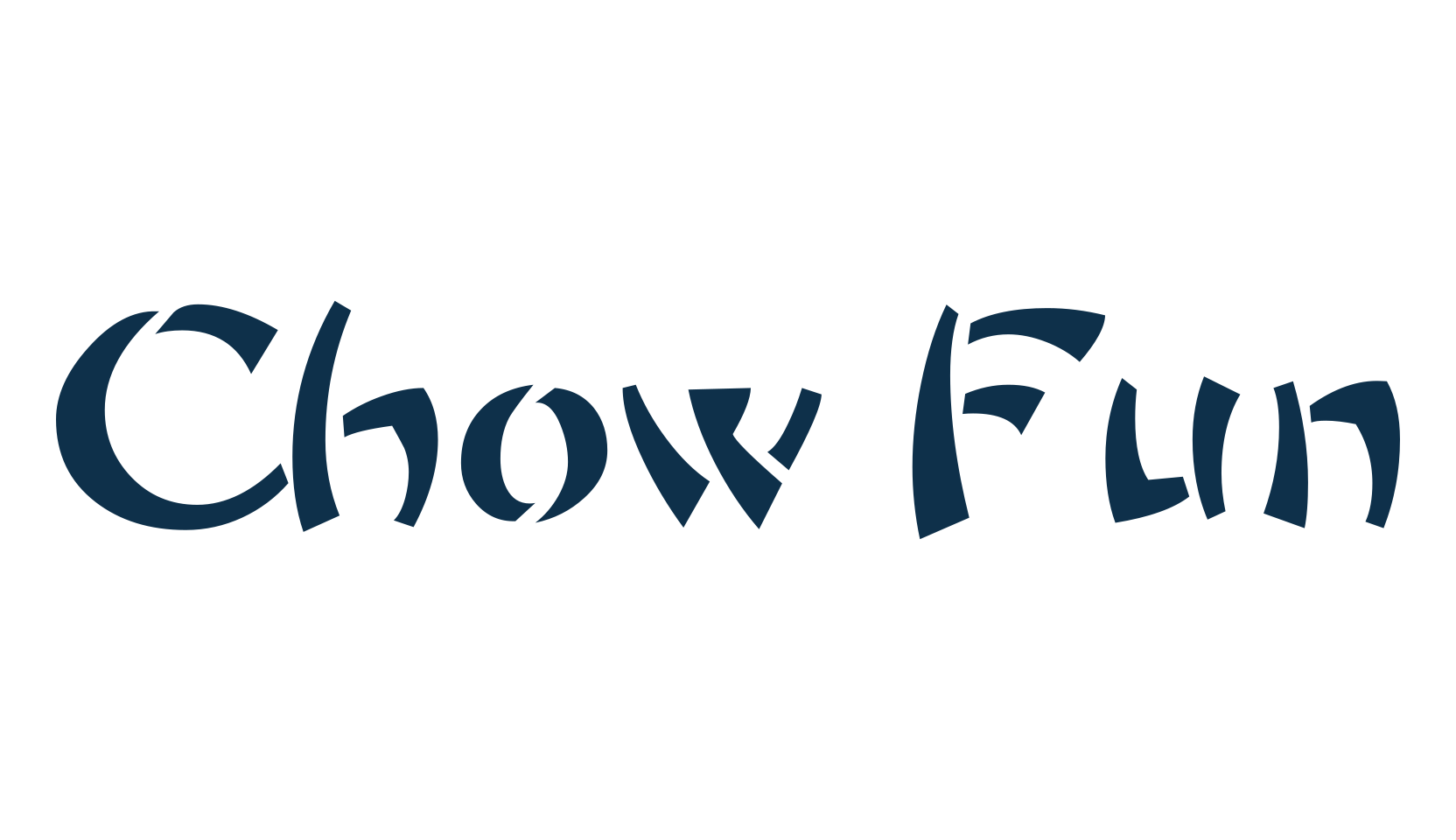 Chow Fun, chinese, jpn font preview