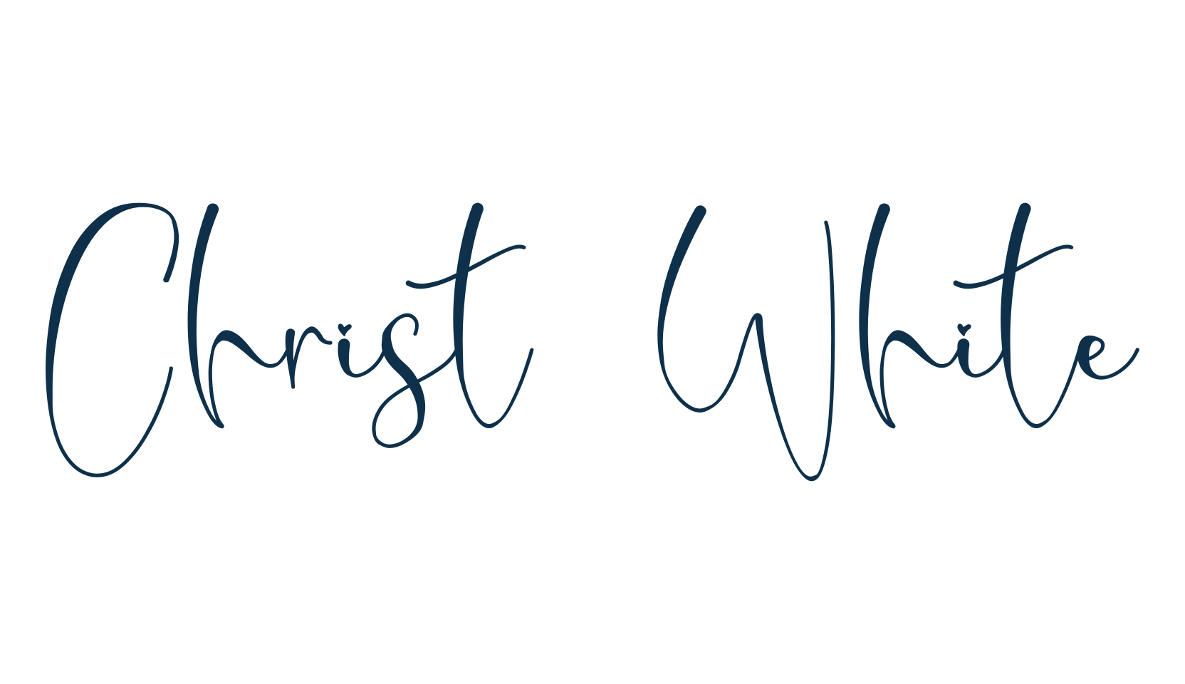 Christ White, display market font preview