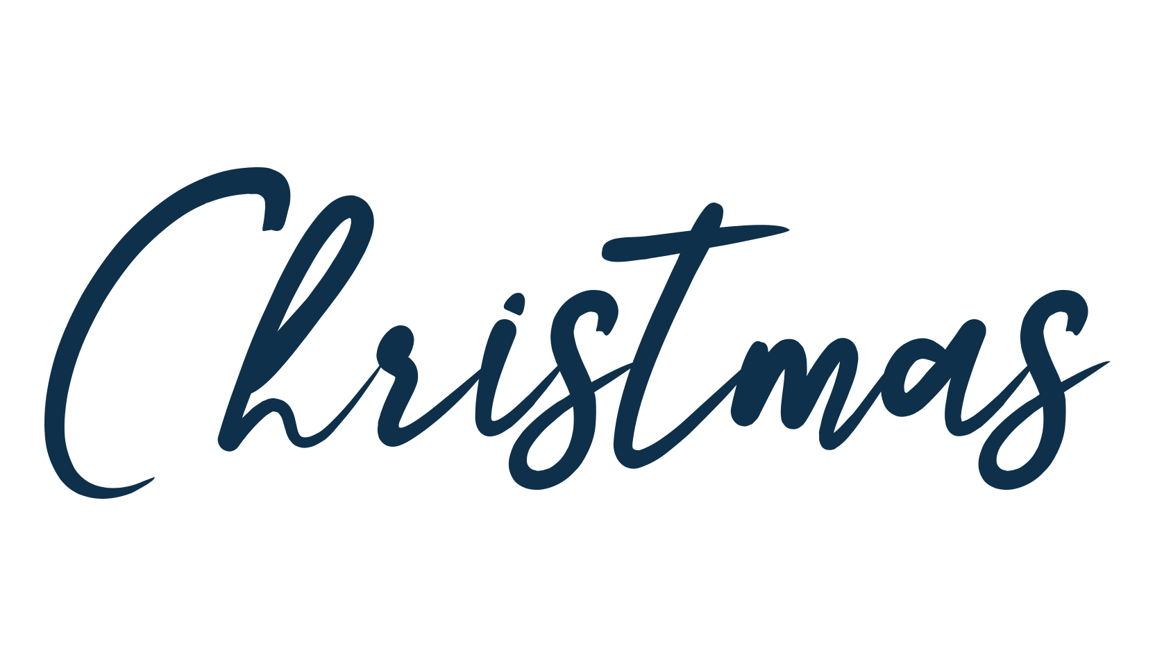 Christmas (christmas-2), handwriting font preview
