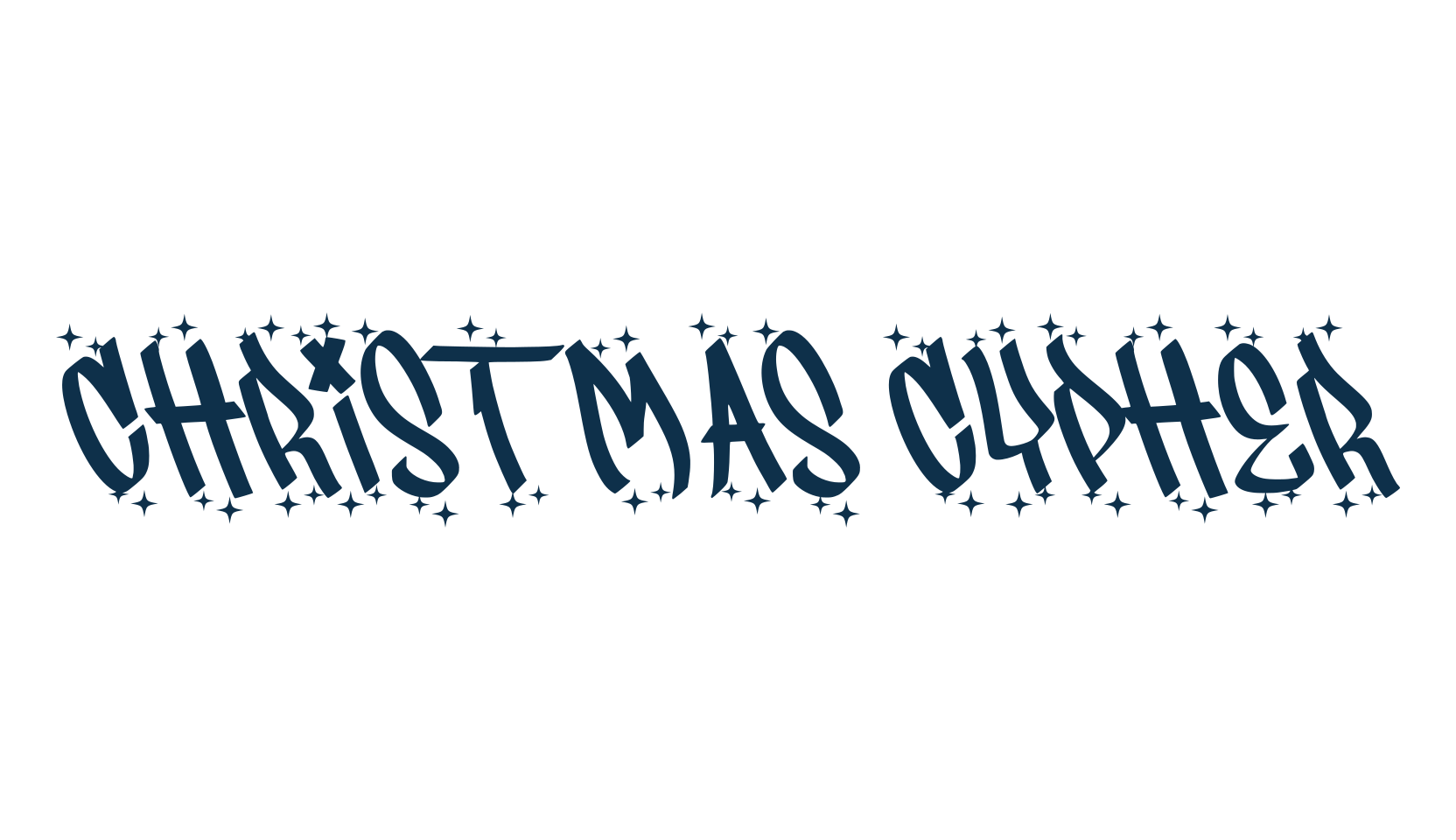 Christmas Cypher, display market font preview