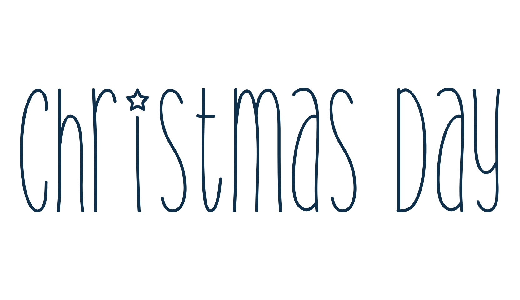 Christmas Day (christmas-day-2), fancy various decorative script calligraphy font preview