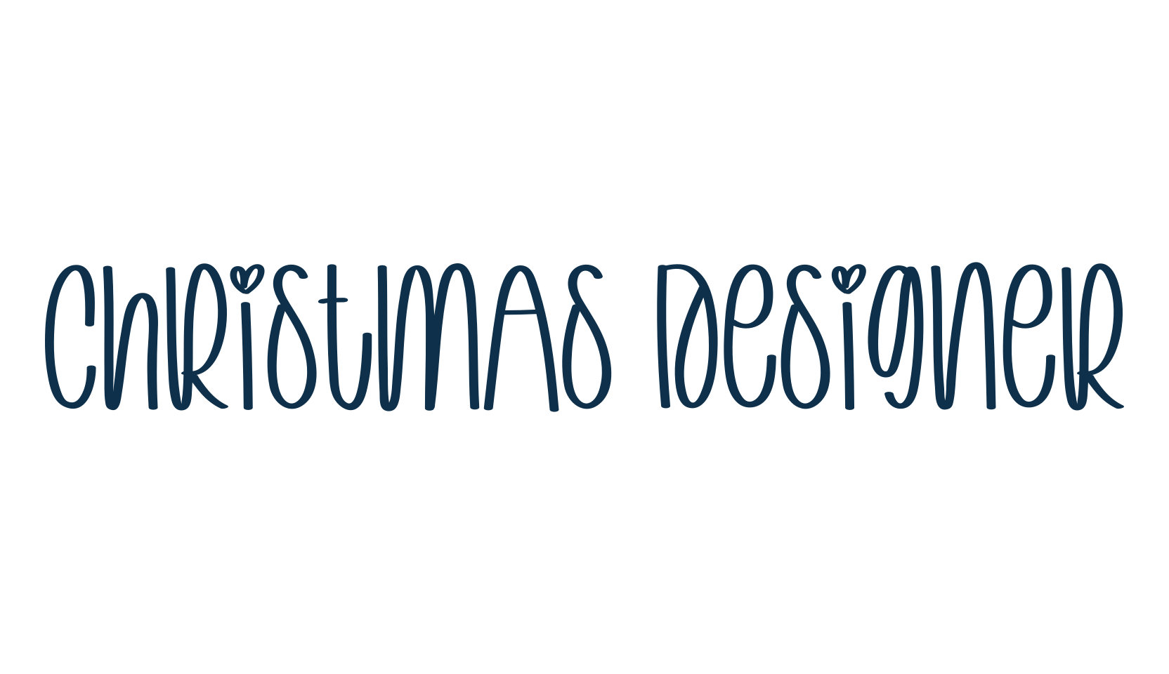 Christmas Designer (christmas-designer), script handwritten fancy decorative calligraphy font preview
