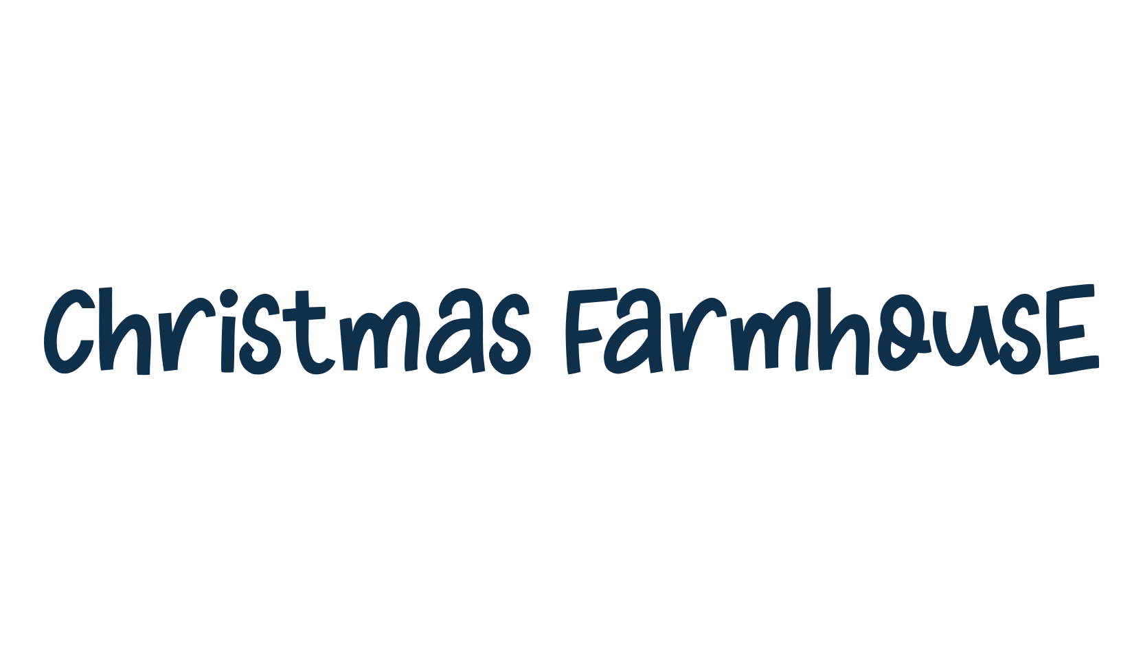 Christmas Farmhouse (christmas-farmhouse-3), cartoon font preview
