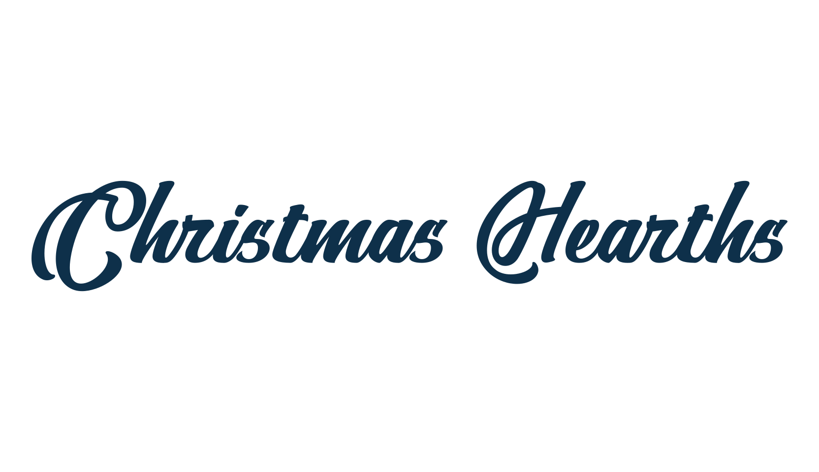 Christmas Hearths, fancy decorative font preview