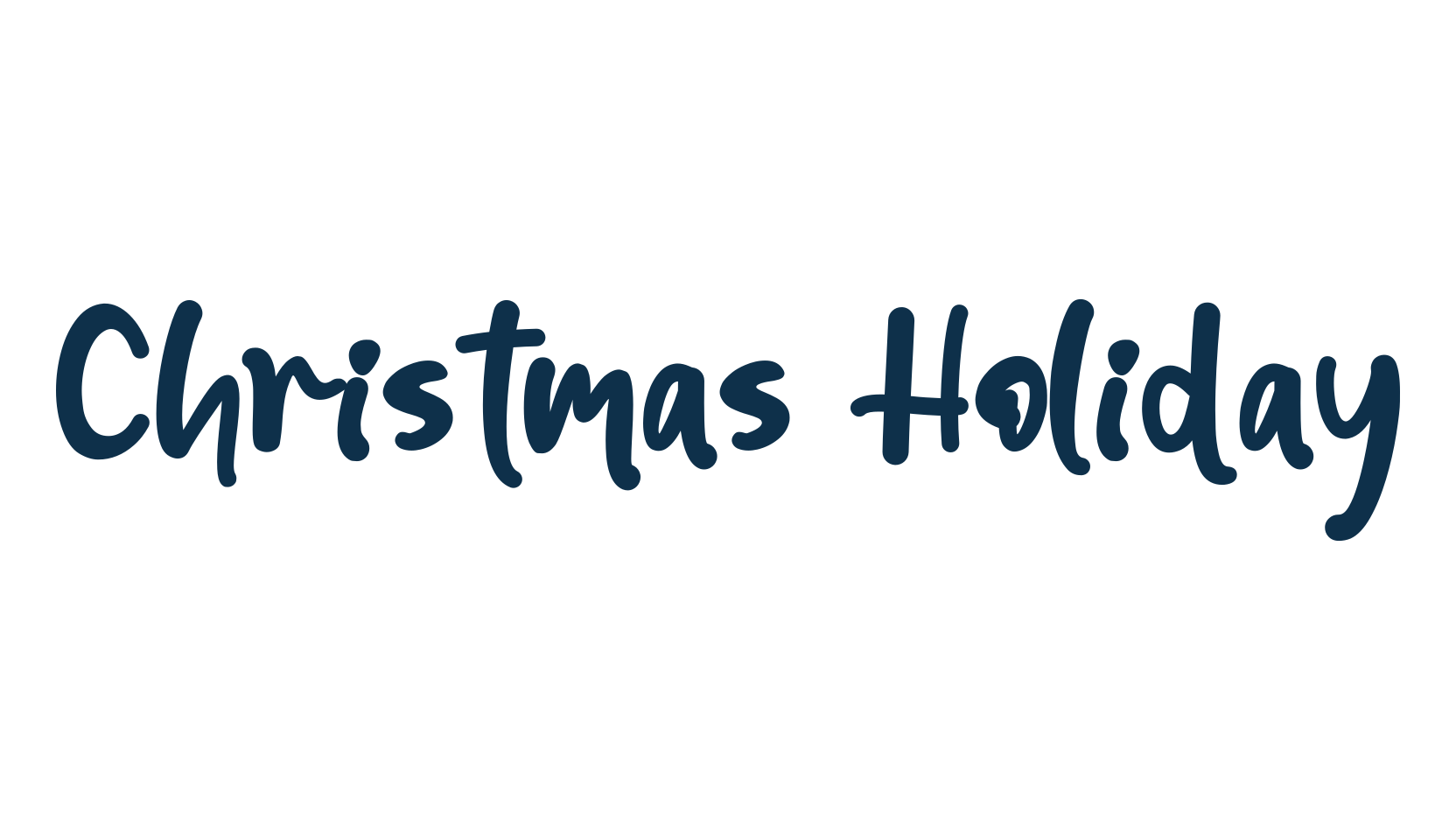 Christmas Holiday (christmas-holiday), fancy decorative font preview