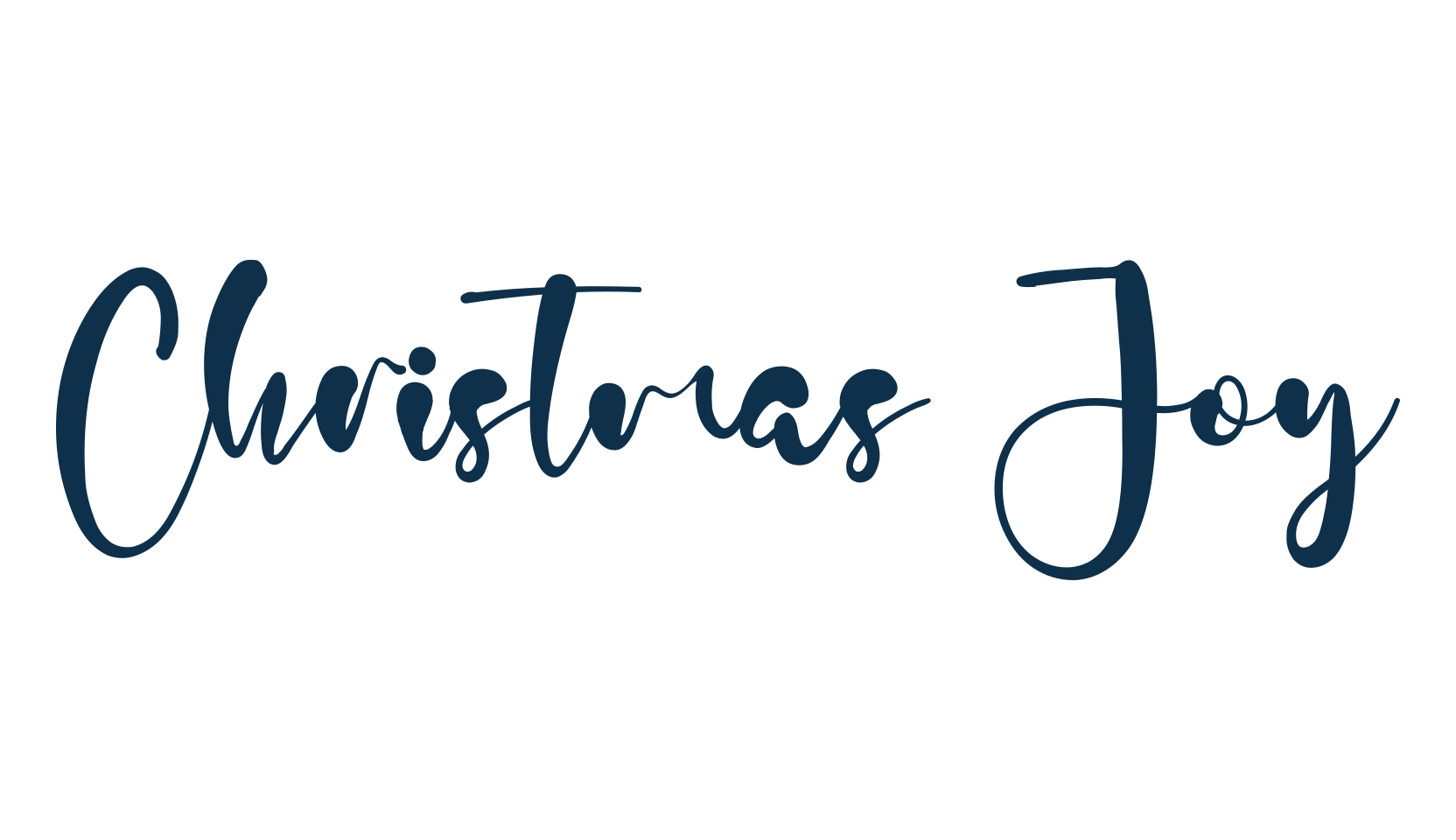 Christmas Joy, display market font preview
