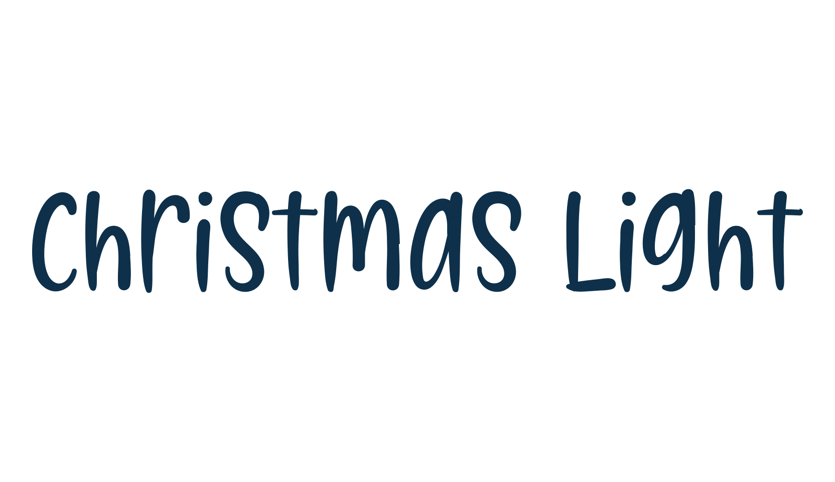 Christmas Light (christmas-light-2), fancy decorative font preview