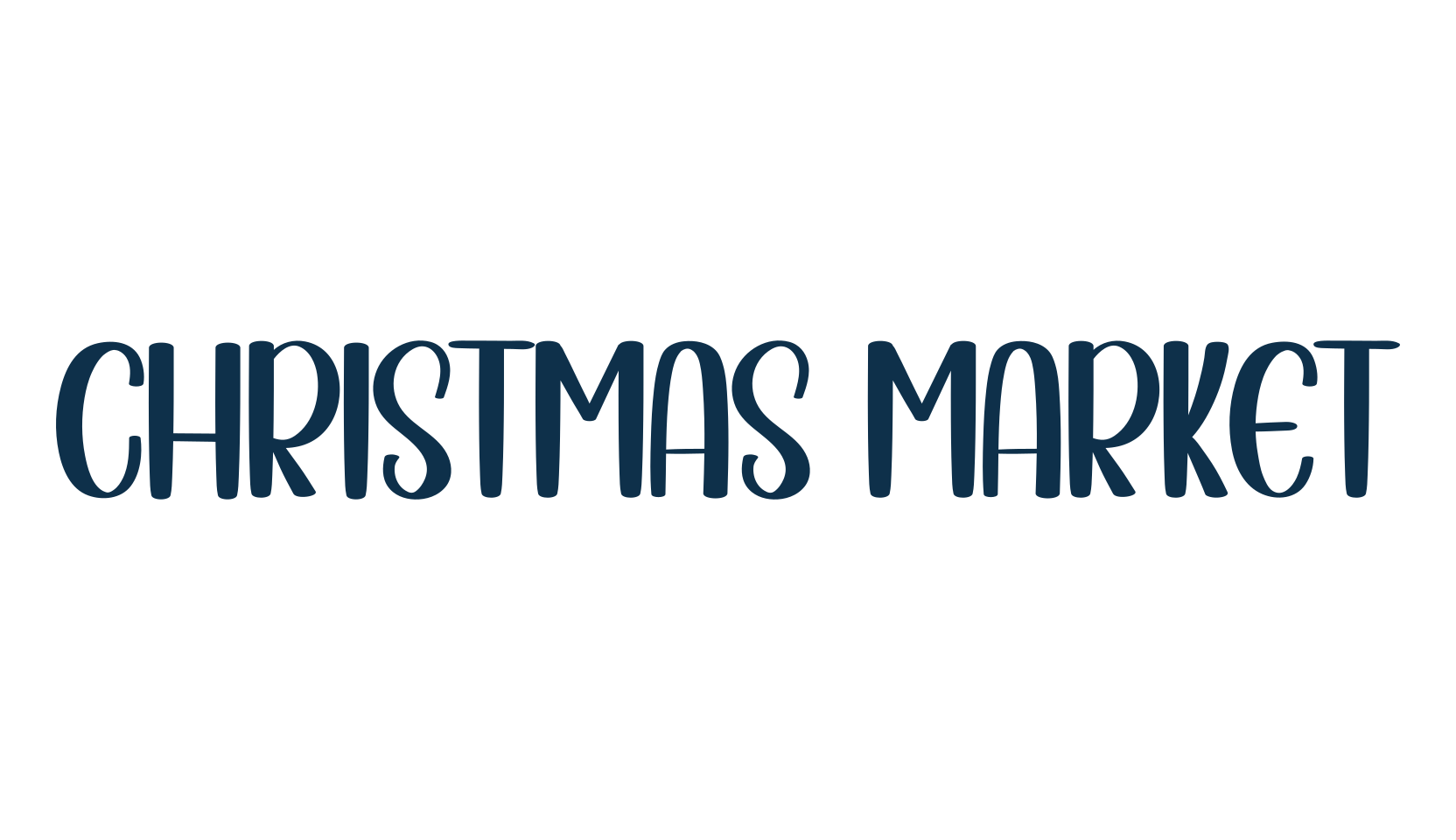 Christmas Market (christmas-market), fancy decorative font preview