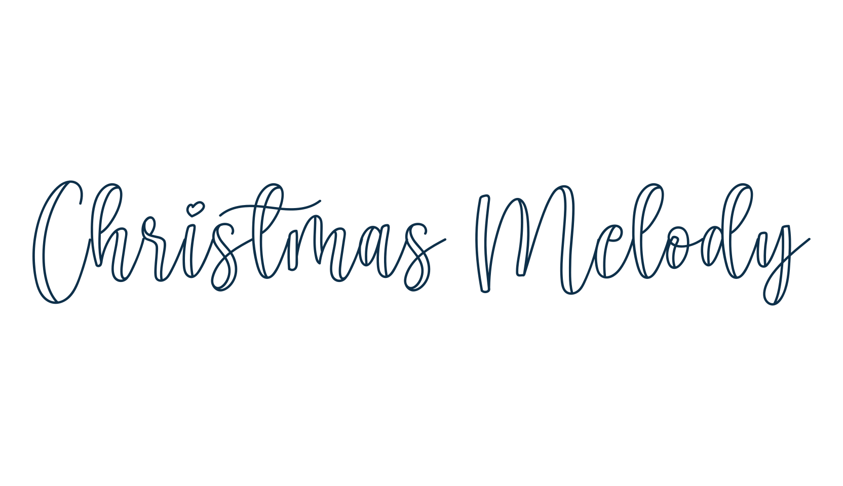 Christmas Melody (christmas-melody), display market font preview