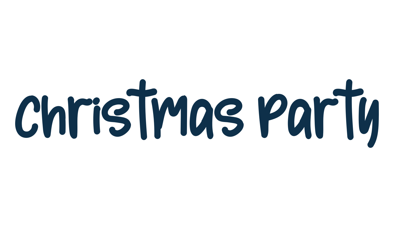 Christmas Party (christmas-party-2), handwriting font preview