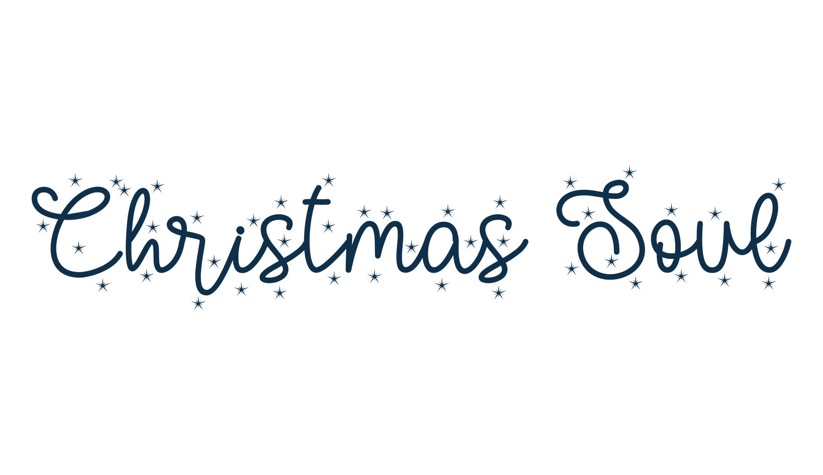 Christmas Soul, fancy decorative font preview