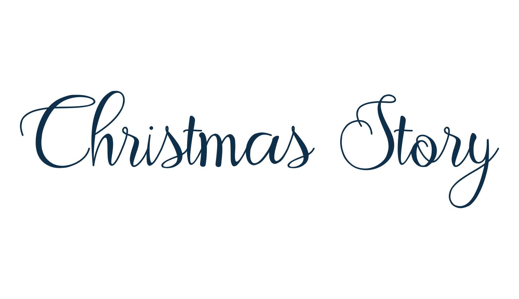 Christmas Story (christmas-story), script calligraphy fancy decorative font preview