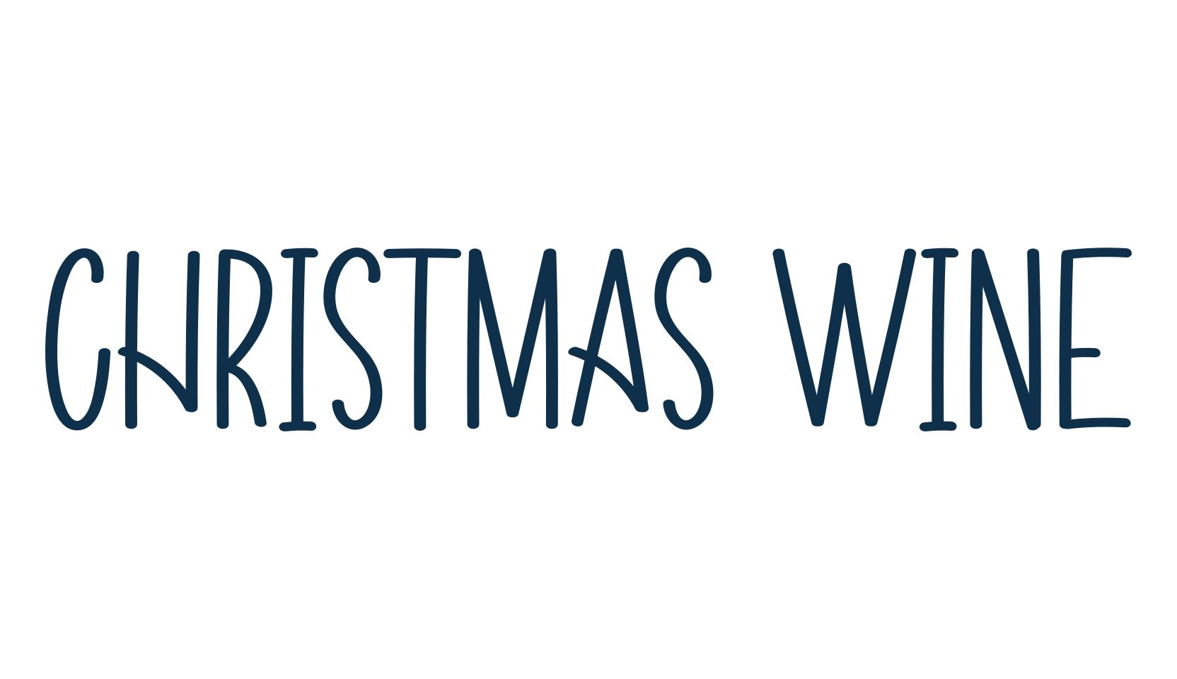 Christmas Wine, fancy various decorative script calligraphy font preview