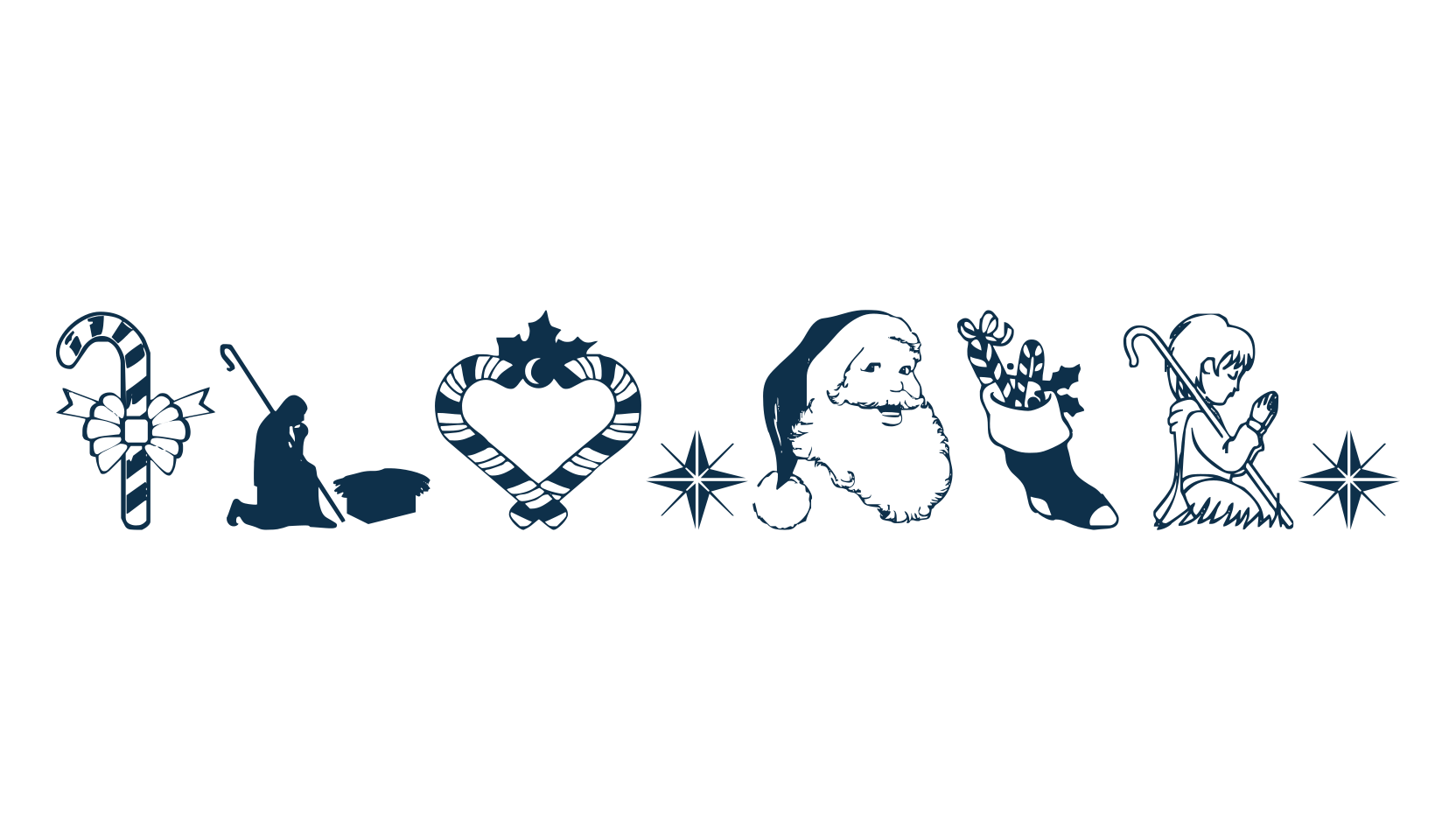 Christmas3, display market font preview