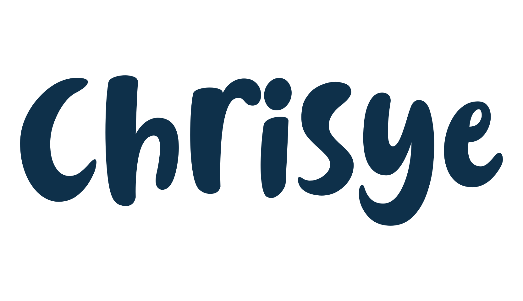 Chrisye, fancy cartoon decorative font preview