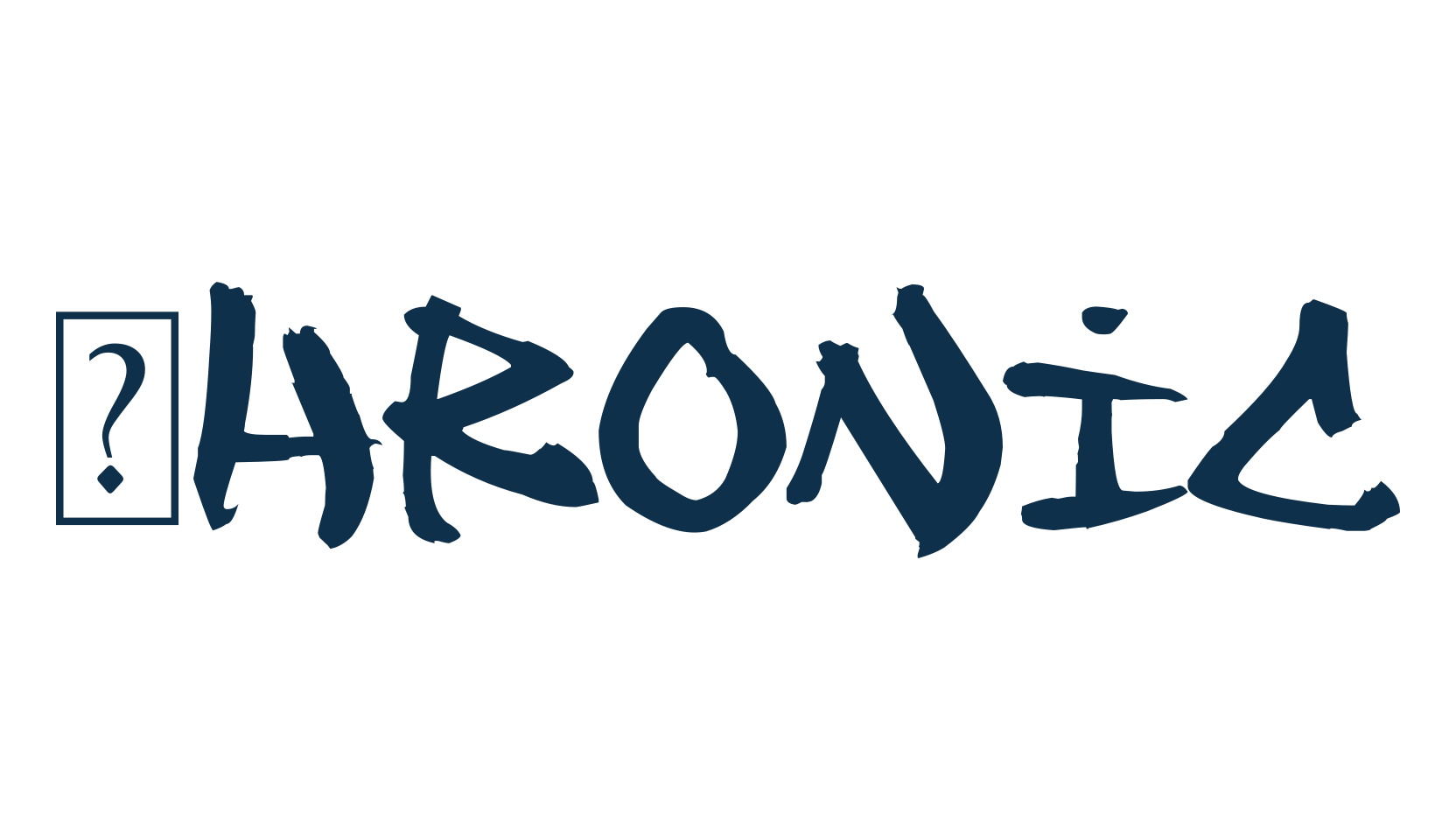 Chronic, graffiti font preview