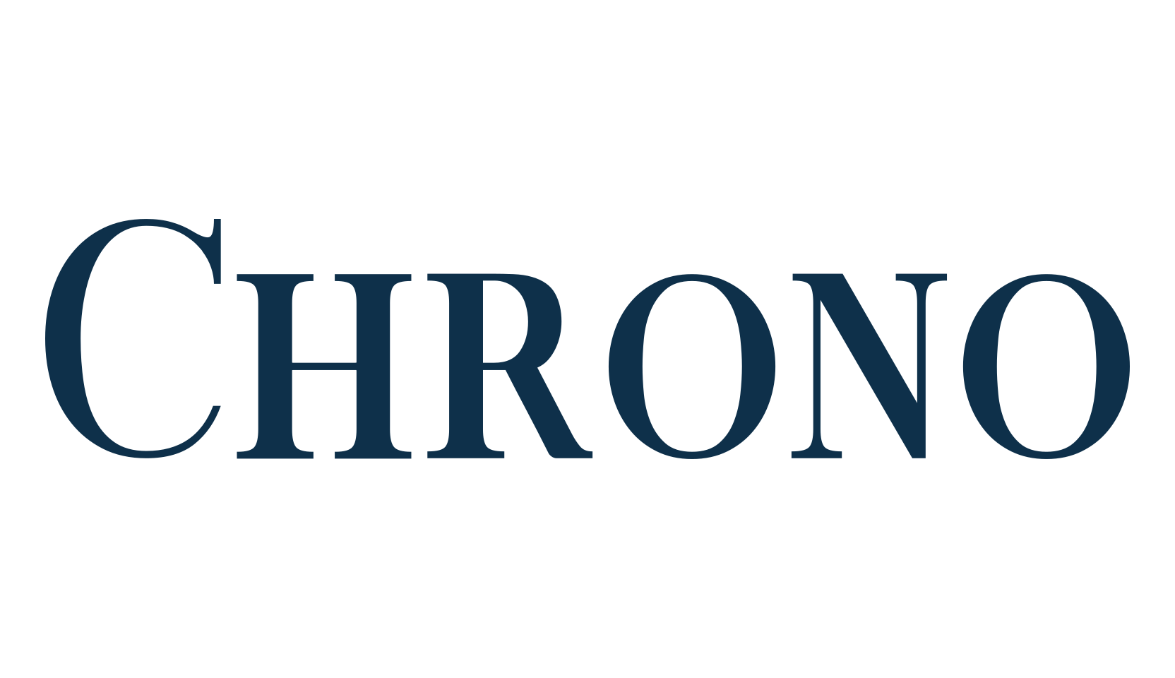 Chrono, basic serif font preview
