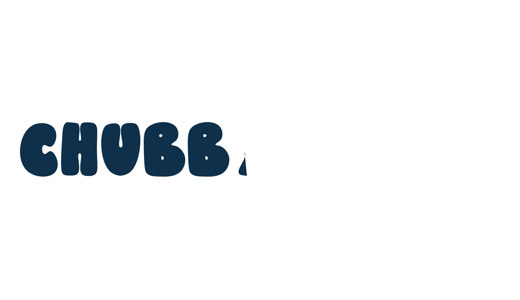 Chubby Ghost, display market font preview