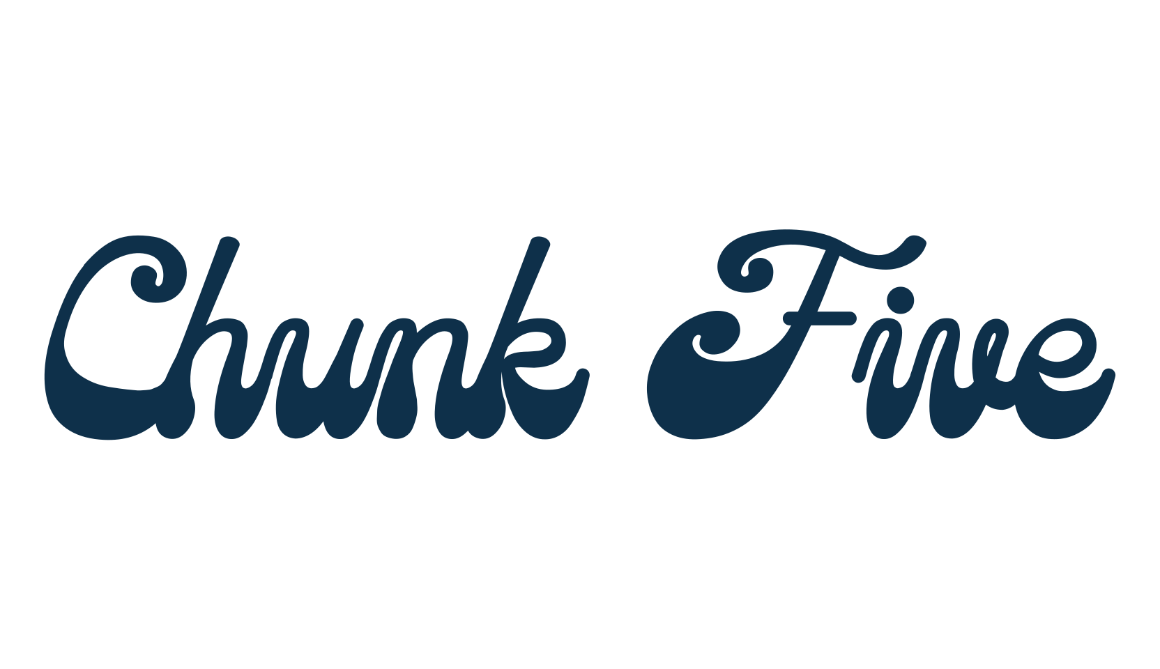 Chunk Five, fancy old school decorative script calligraphy font preview