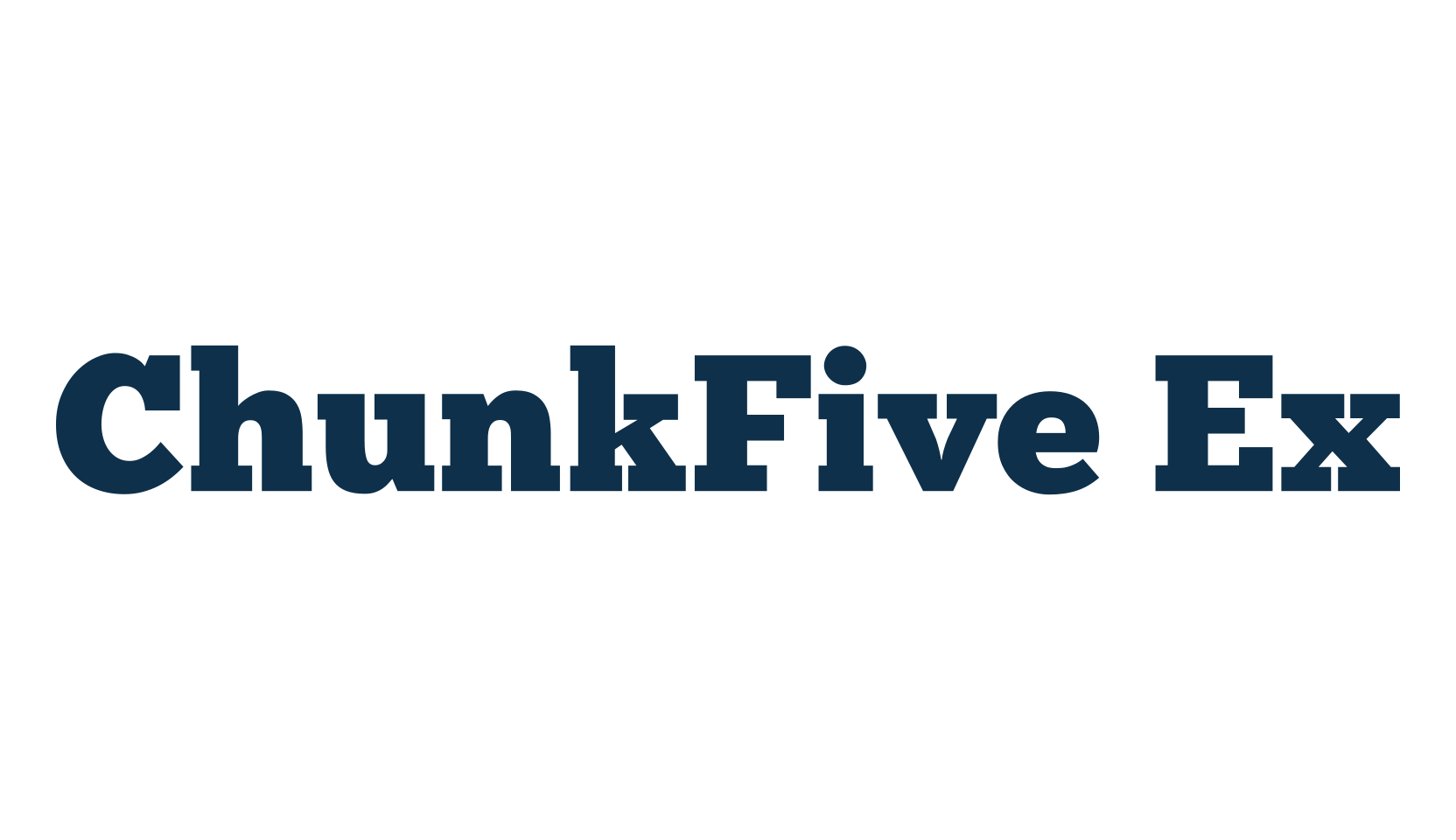 ChunkFive Ex, serif font preview