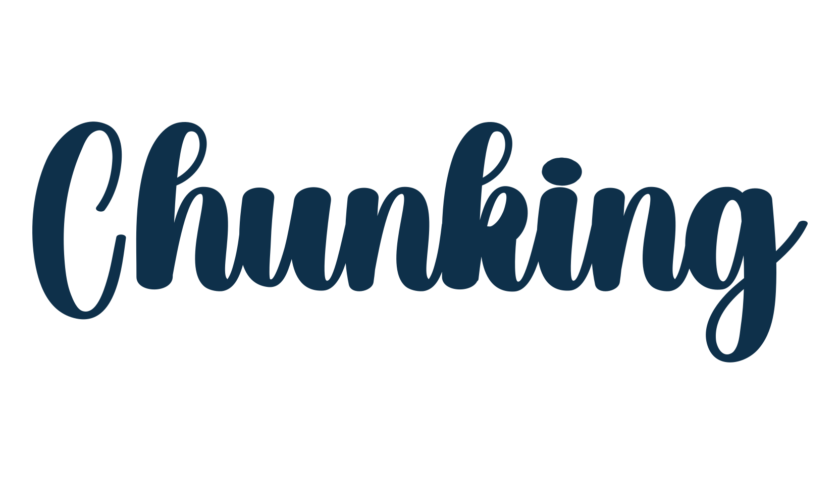 Chunking, display market font preview