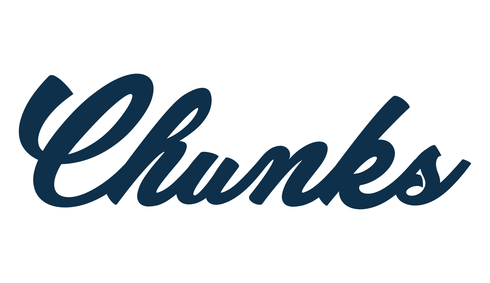 Chunks, fancy decorative font preview