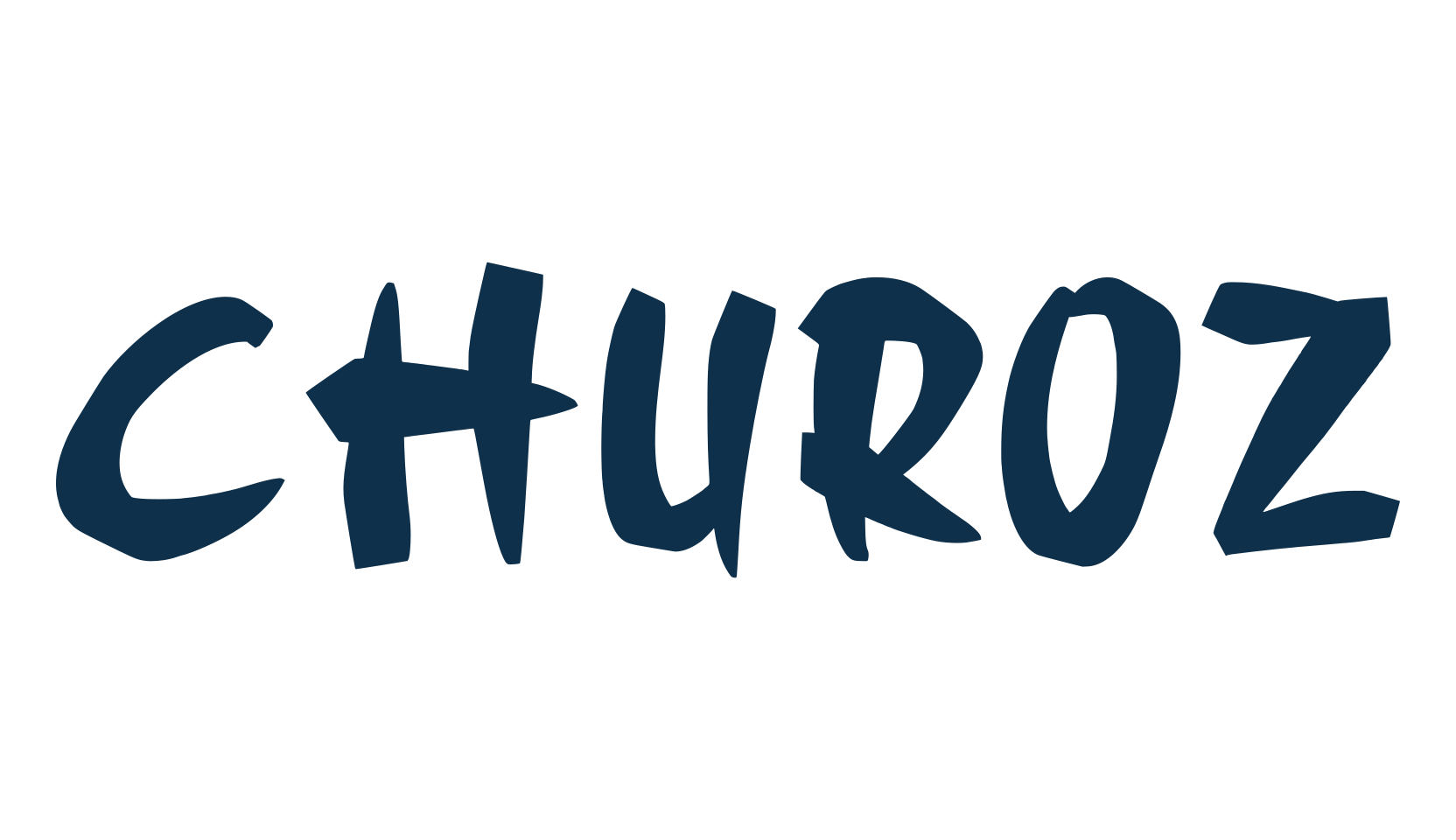 Churoz, fancy various decorative font preview
