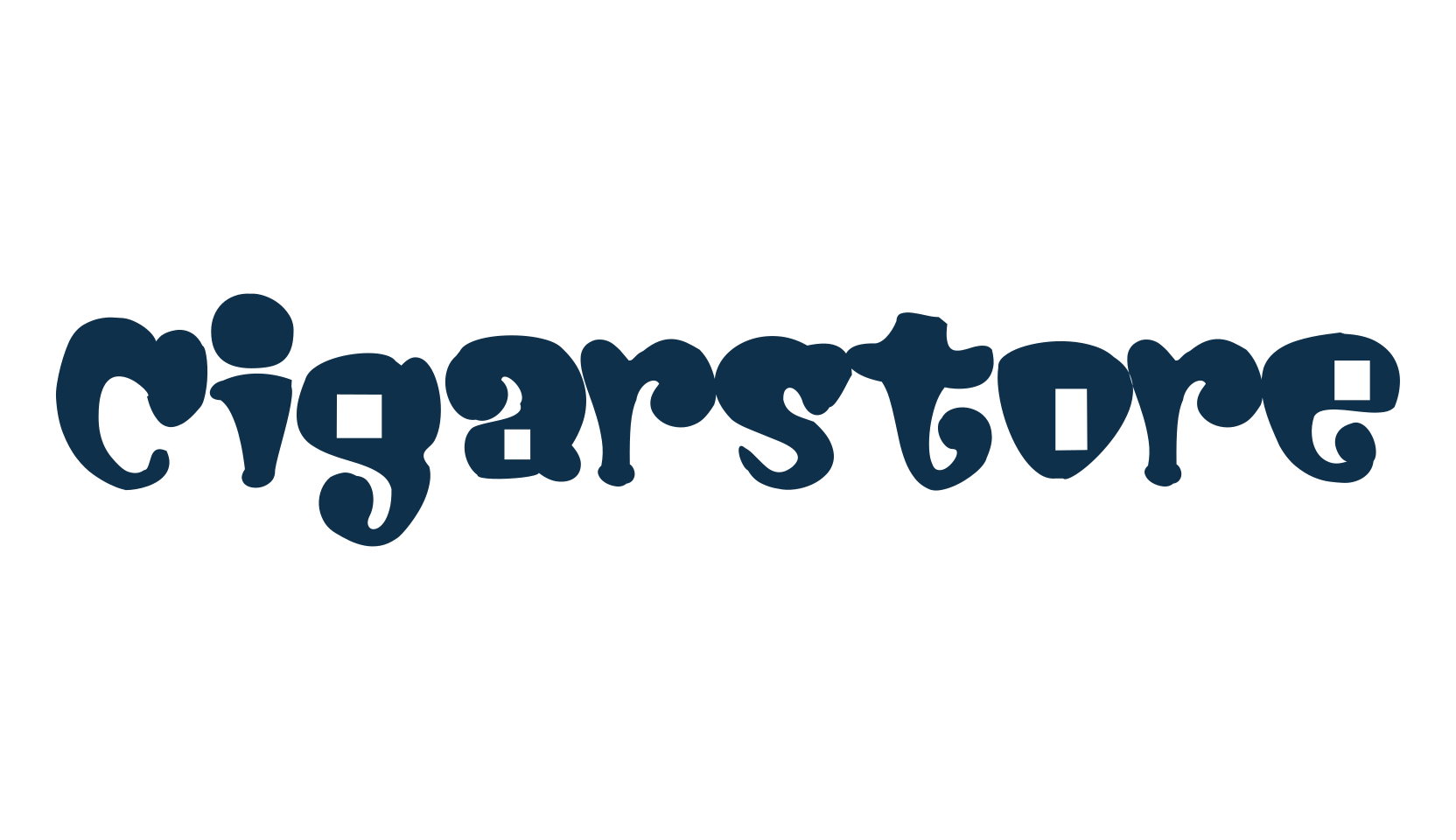 Cigarstore, fancy various decorative font preview