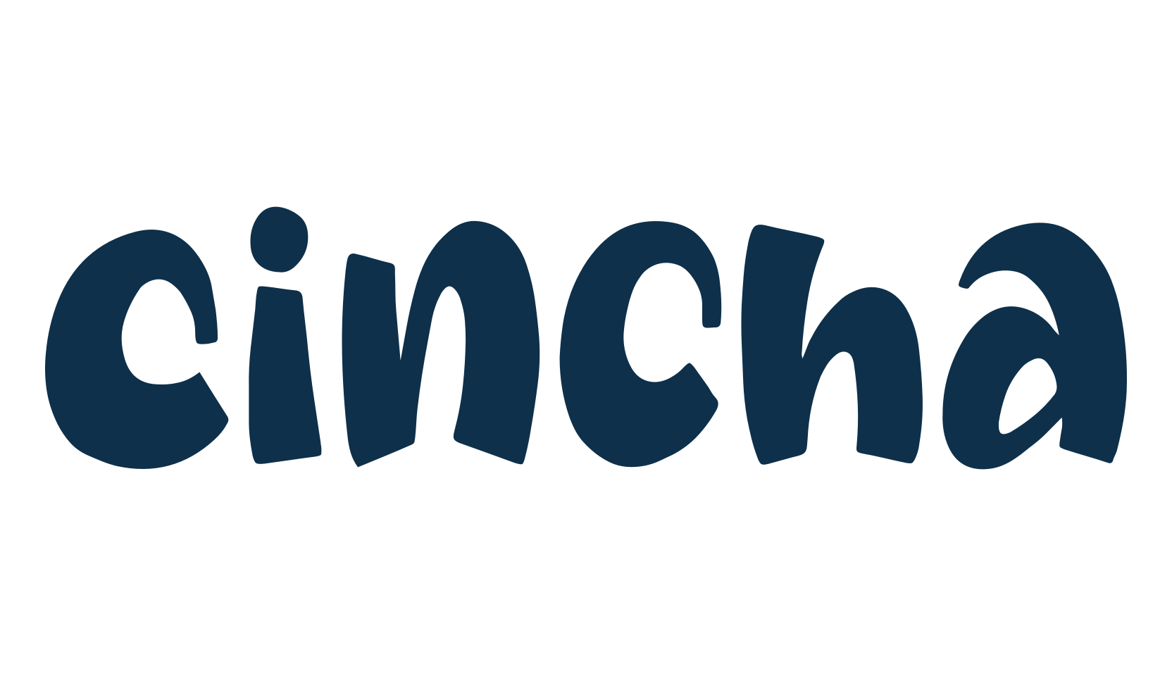 Cincha, cartoon font preview