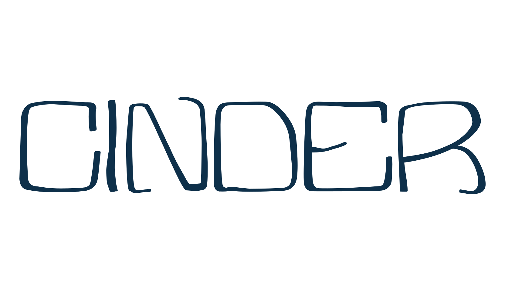 Cinder, fancy various decorative font preview