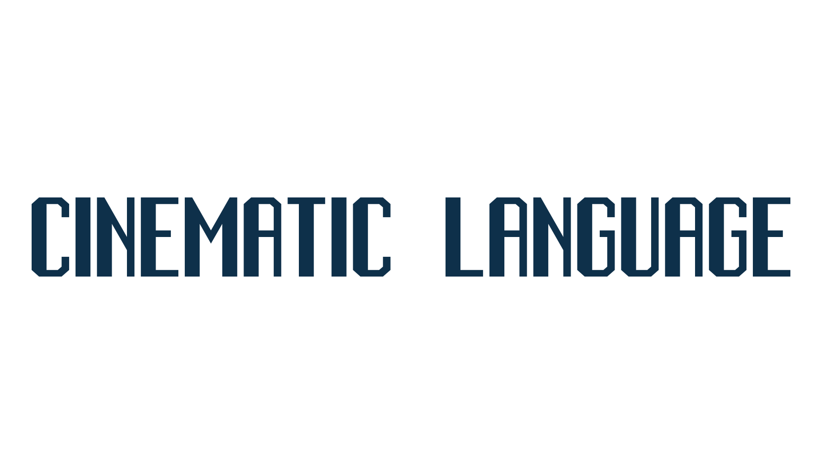 Cinematic Language, various font preview