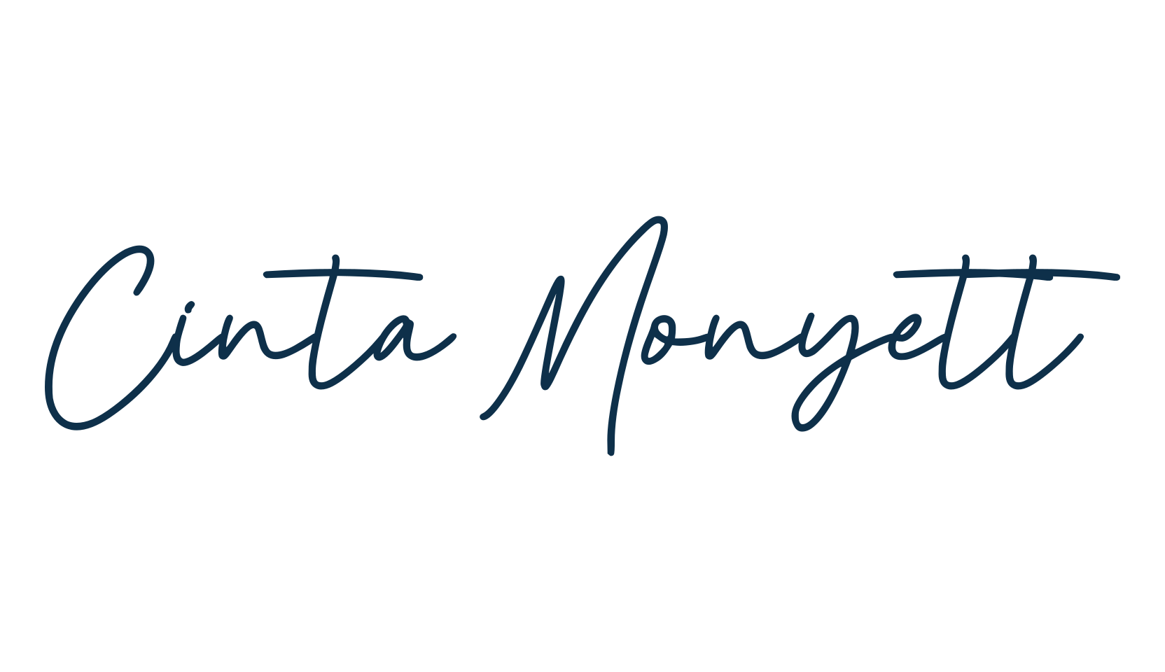 Cinta Monyett, script handwritten fancy decorative calligraphy font preview
