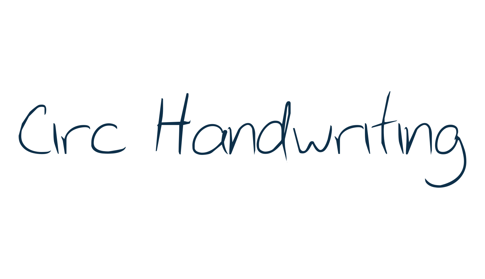 Circ Handwriting, script handwritten fancy decorative calligraphy font preview
