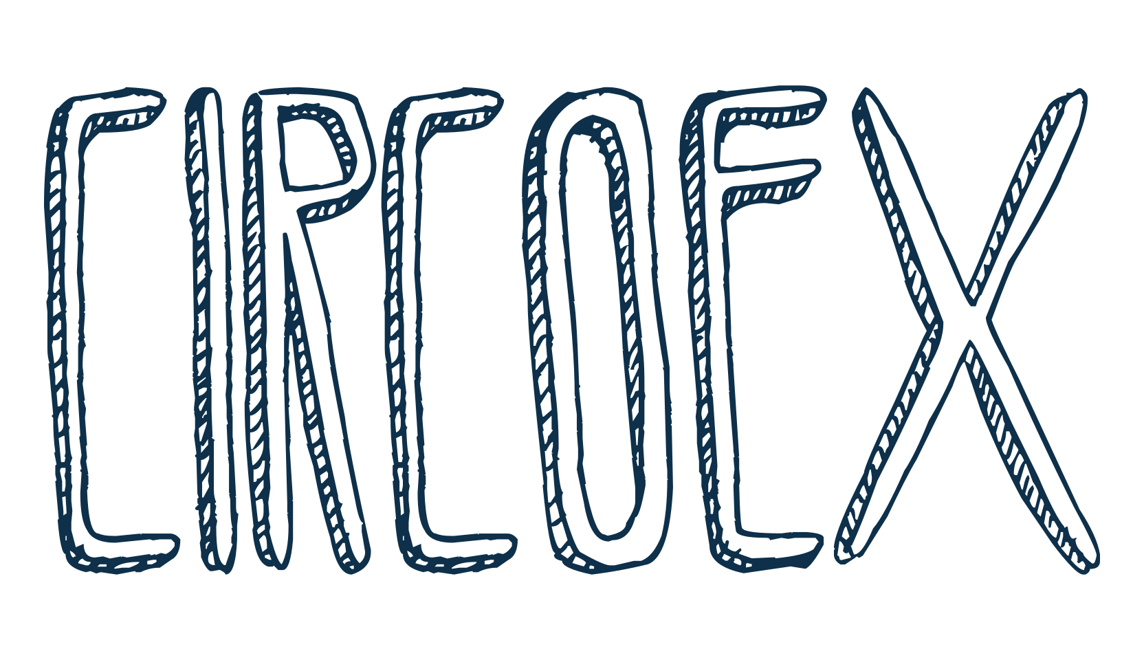 Circoex, fancy various decorative font preview
