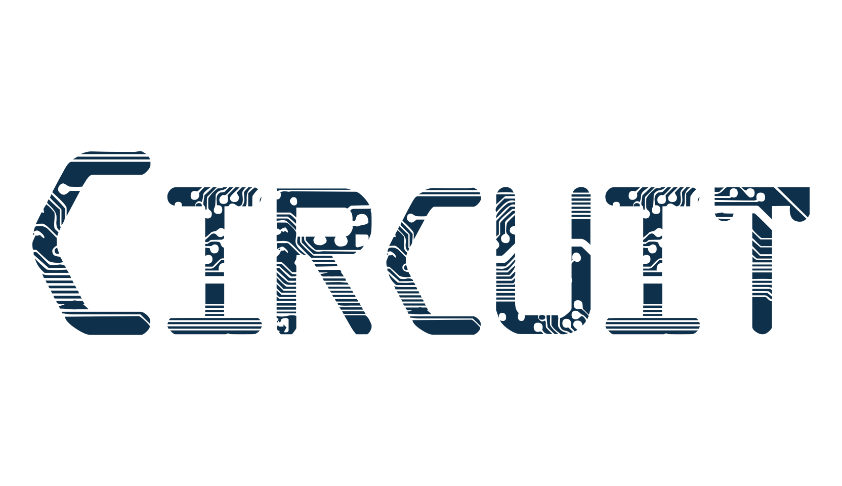 Circuit, fancy various techno sci-fi font preview