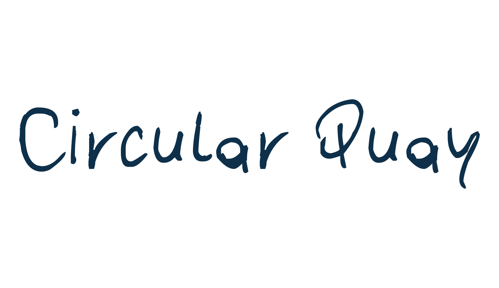Circular Quay, script handwritten fancy decorative calligraphy font preview