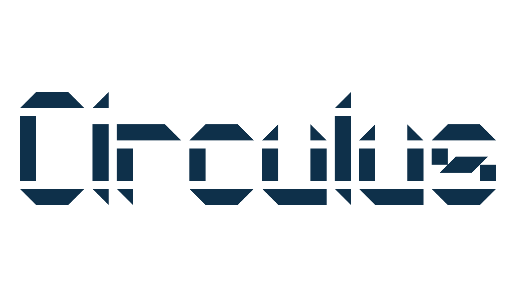 Circulus, techno square sci-fi font preview