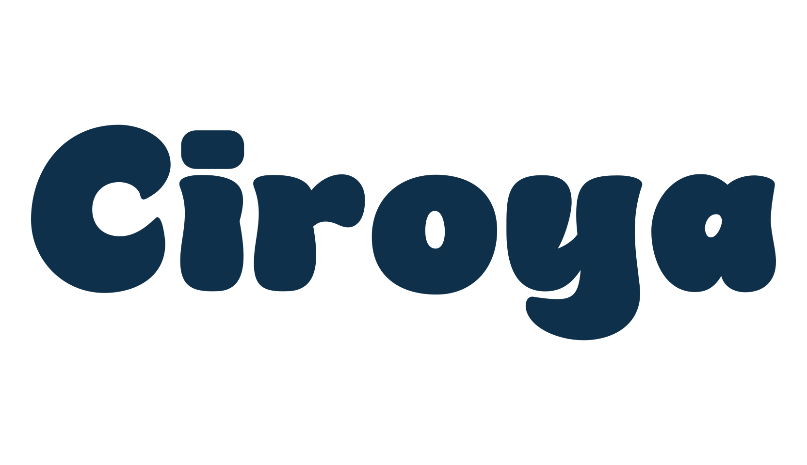 Ciroya, fancy groovy decorative font preview