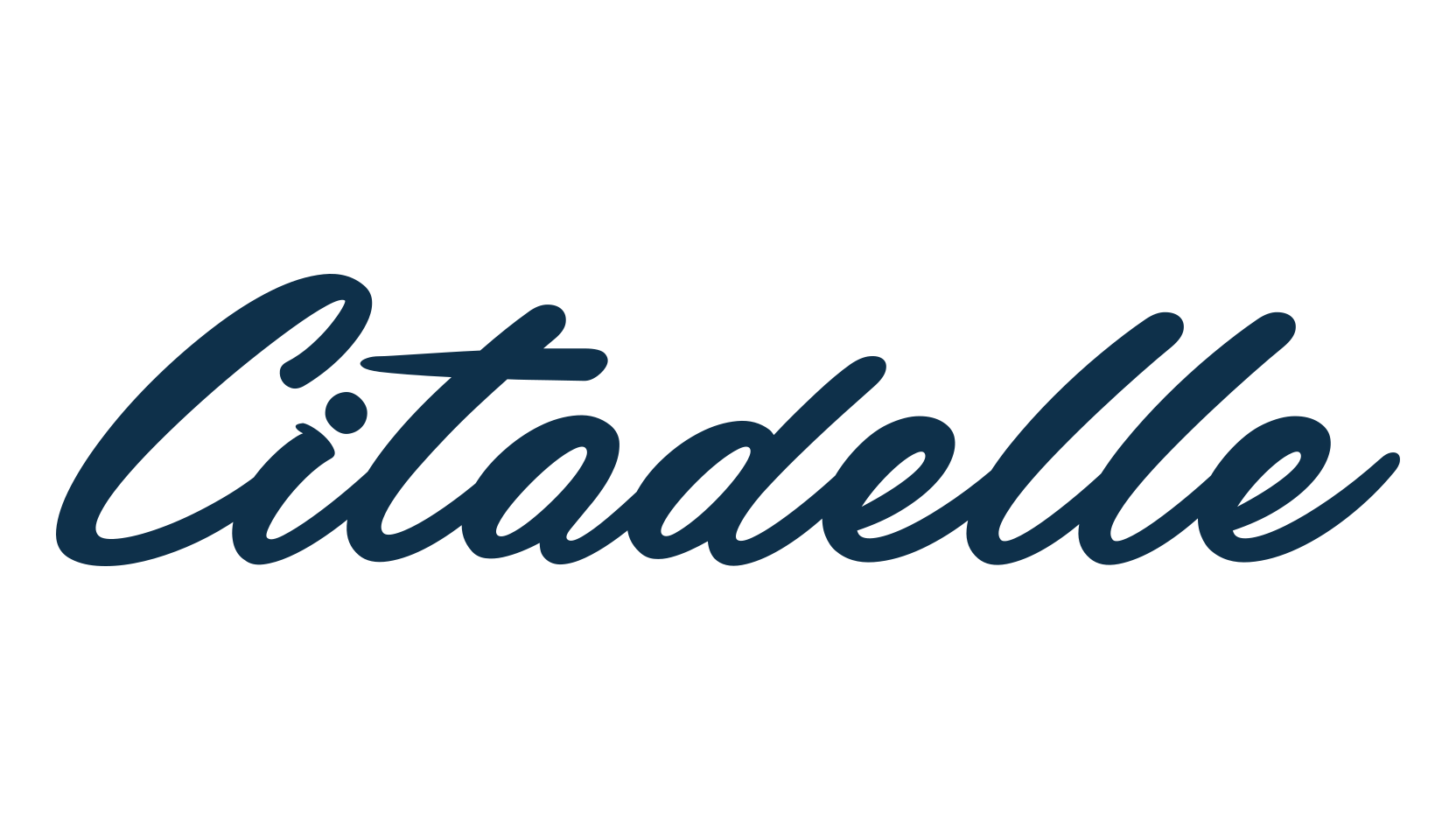 Citadelle, fancy decorative font preview