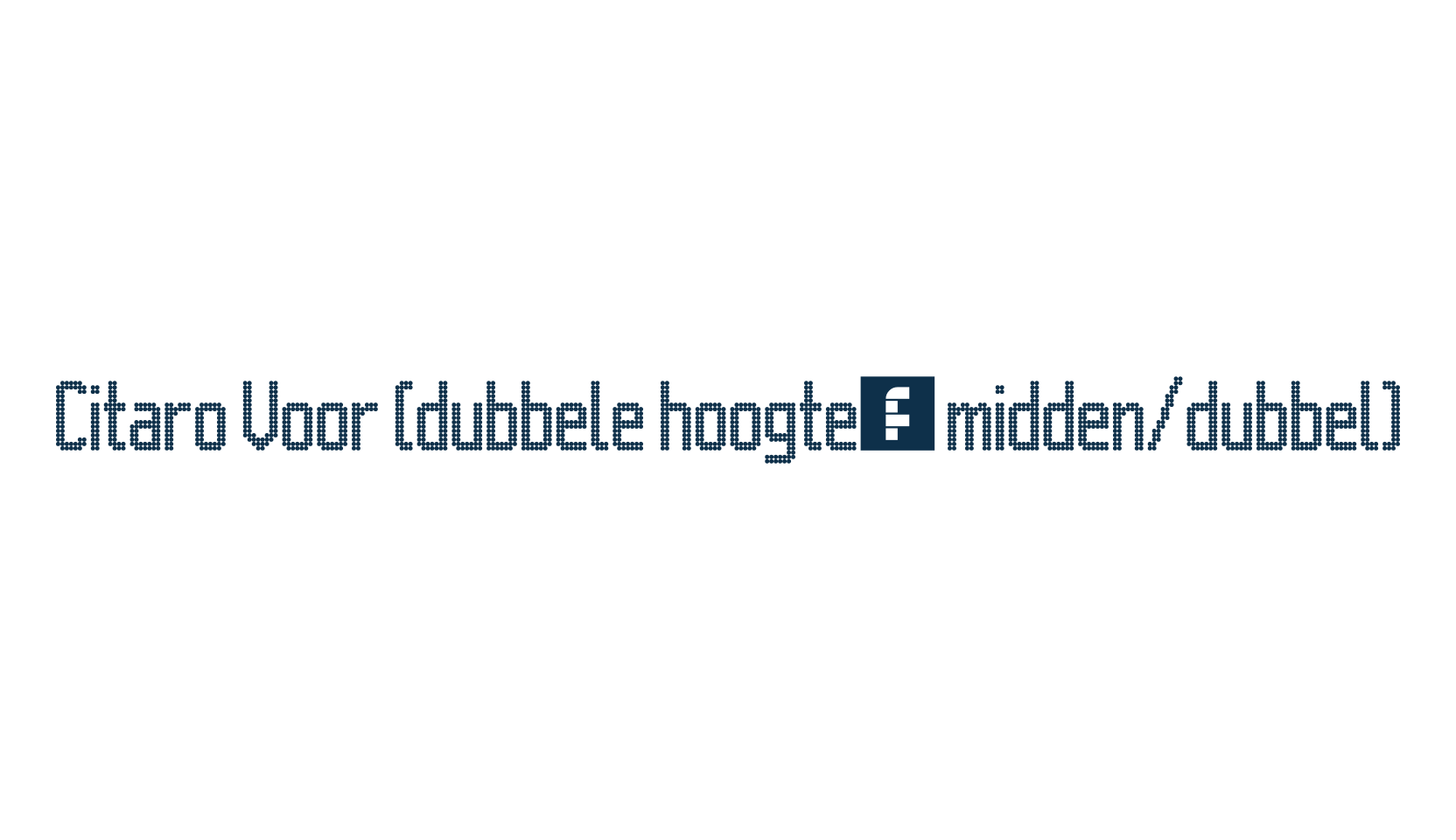 Citaro Voor (dubbele hoogte, midden/dubbel), lcd font preview