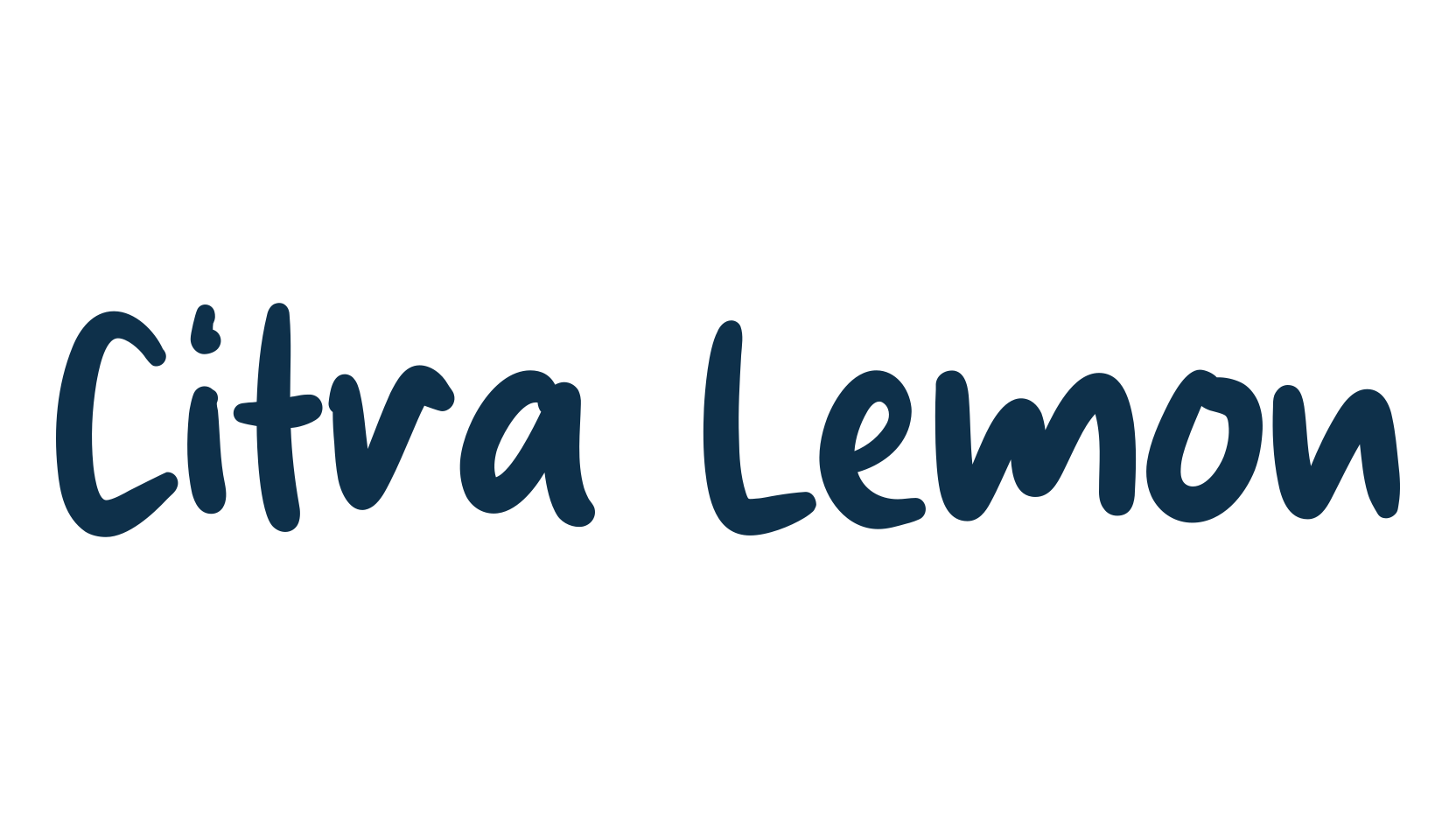 Citra Lemon, script handwritten fancy decorative calligraphy font preview