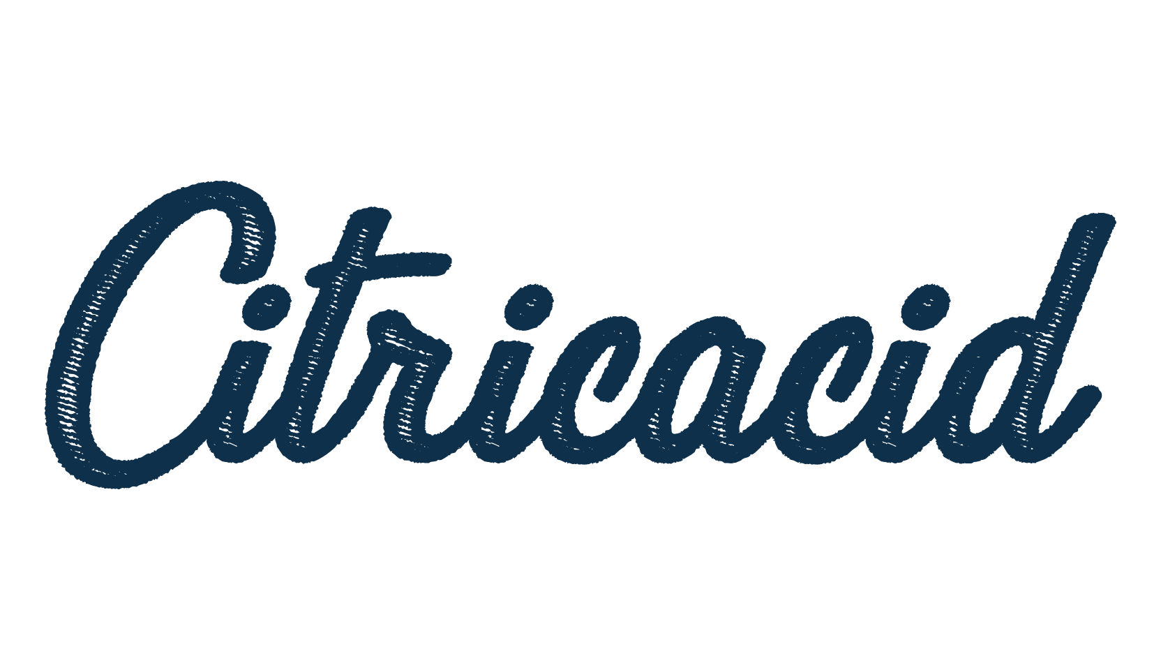 Citricacid, fancy decorative font preview