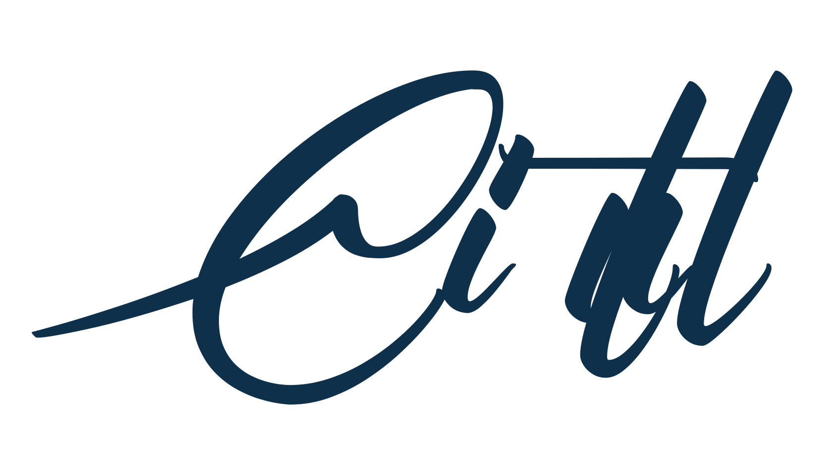 Citul, calligraphy font preview