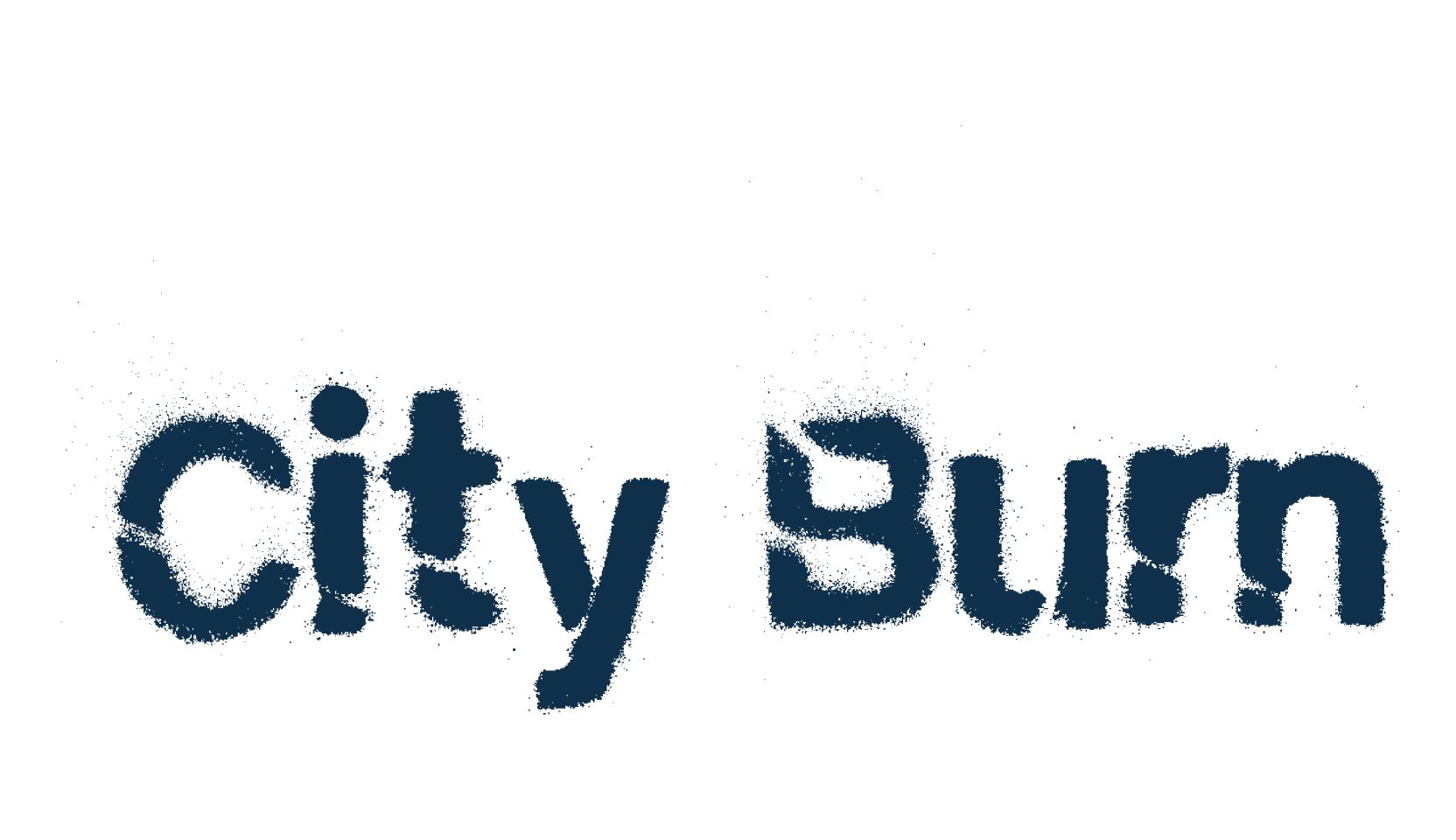 City Burn, destroy font preview