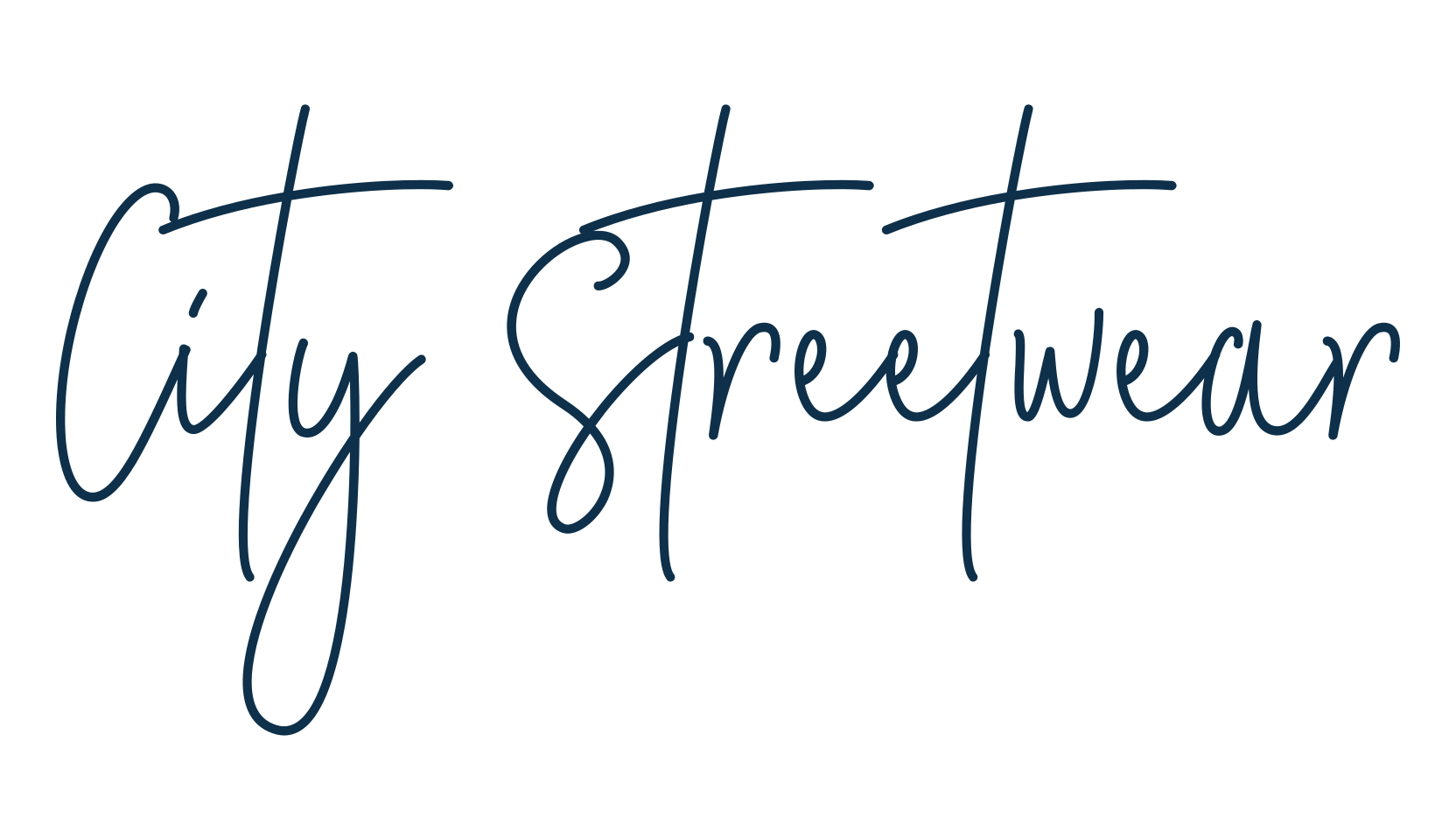 City Streetwear, script handwritten fancy decorative calligraphy font preview