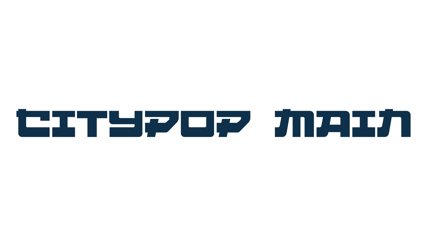 Citypop Main, foreign look chinese, jpn font preview