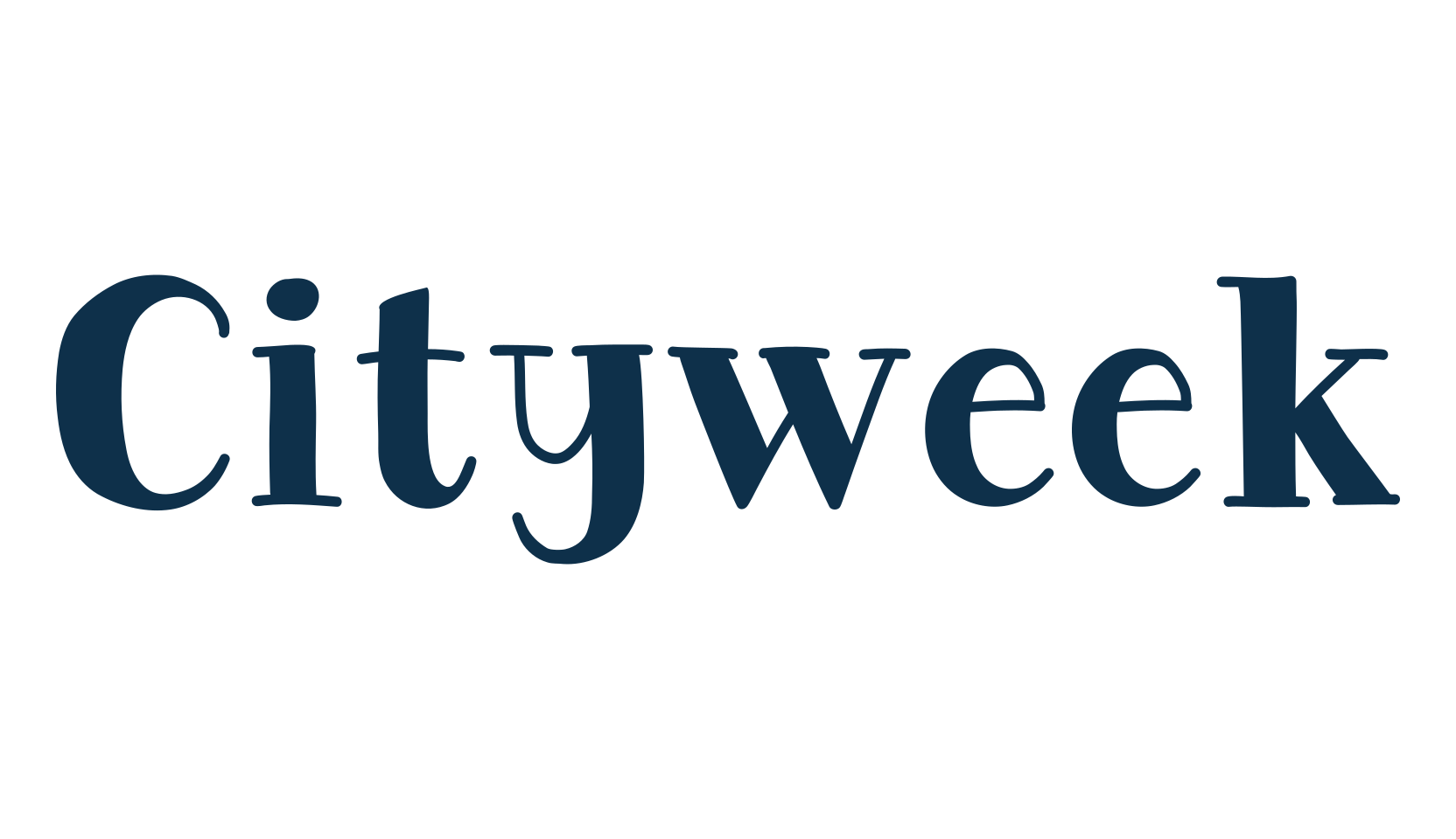 Cityweek, fancy various decorative font preview