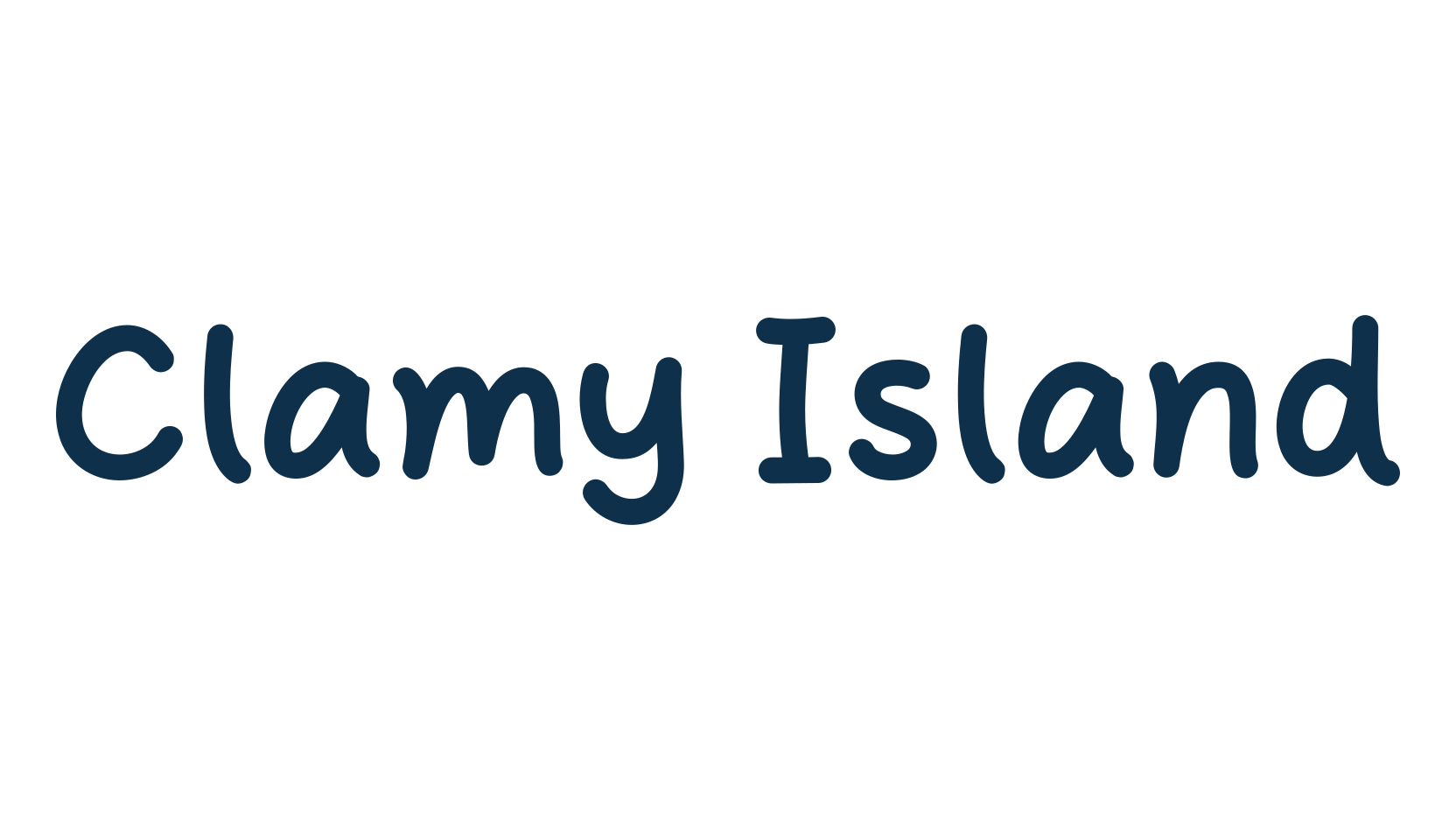 Clamy Island, script handwritten fancy decorative calligraphy font preview