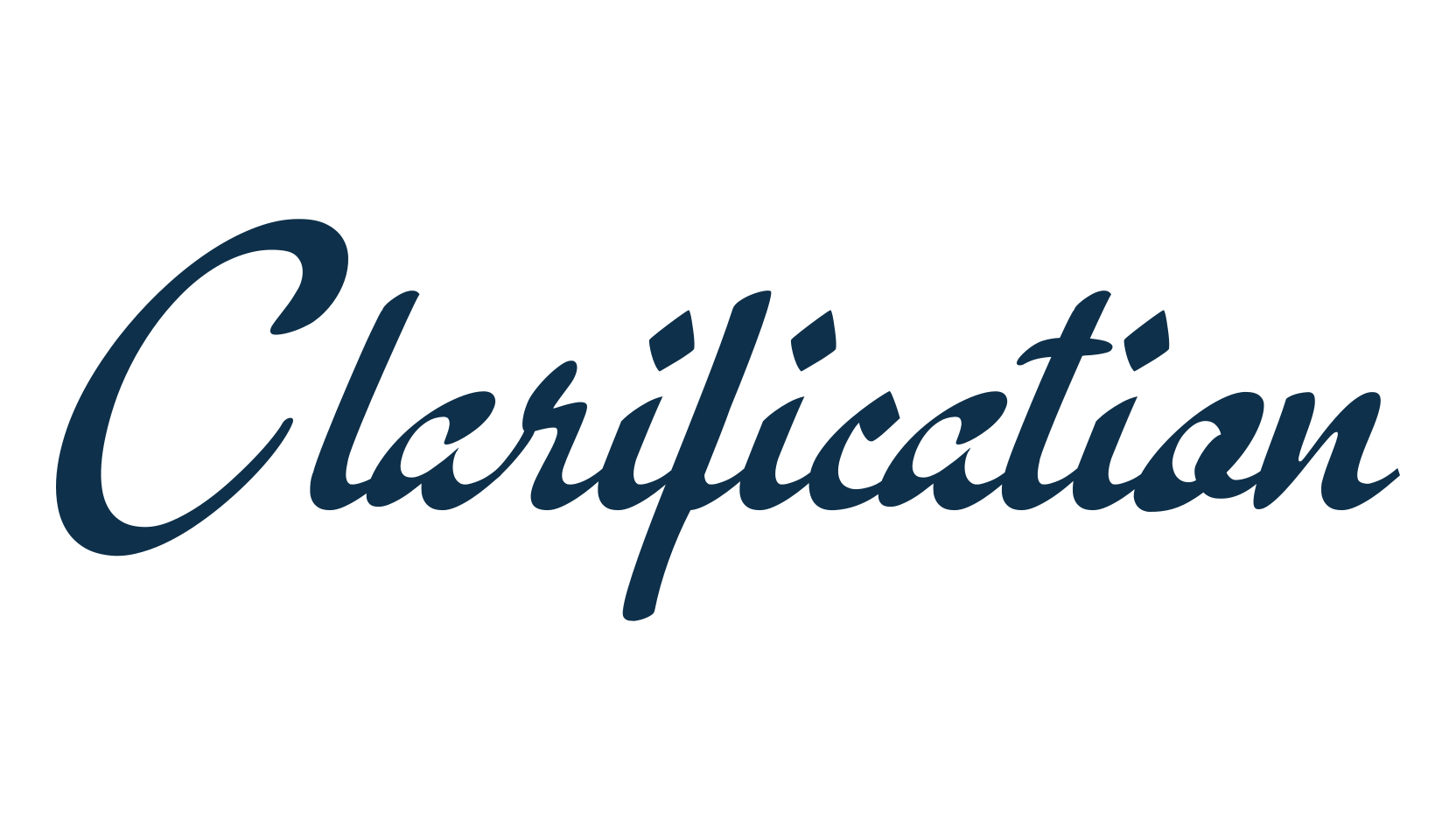 Clarification, script calligraphy fancy decorative font preview